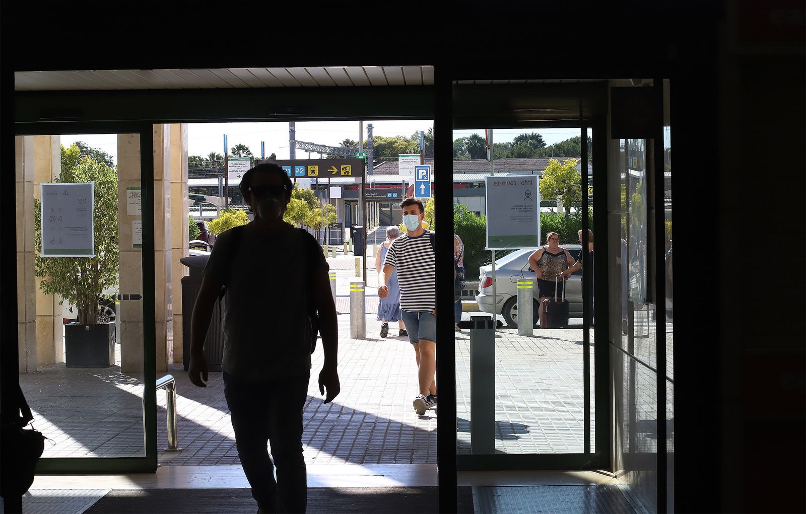 Llegada del primer vuelo de Ryanair desde Barcelona tras la pandemia