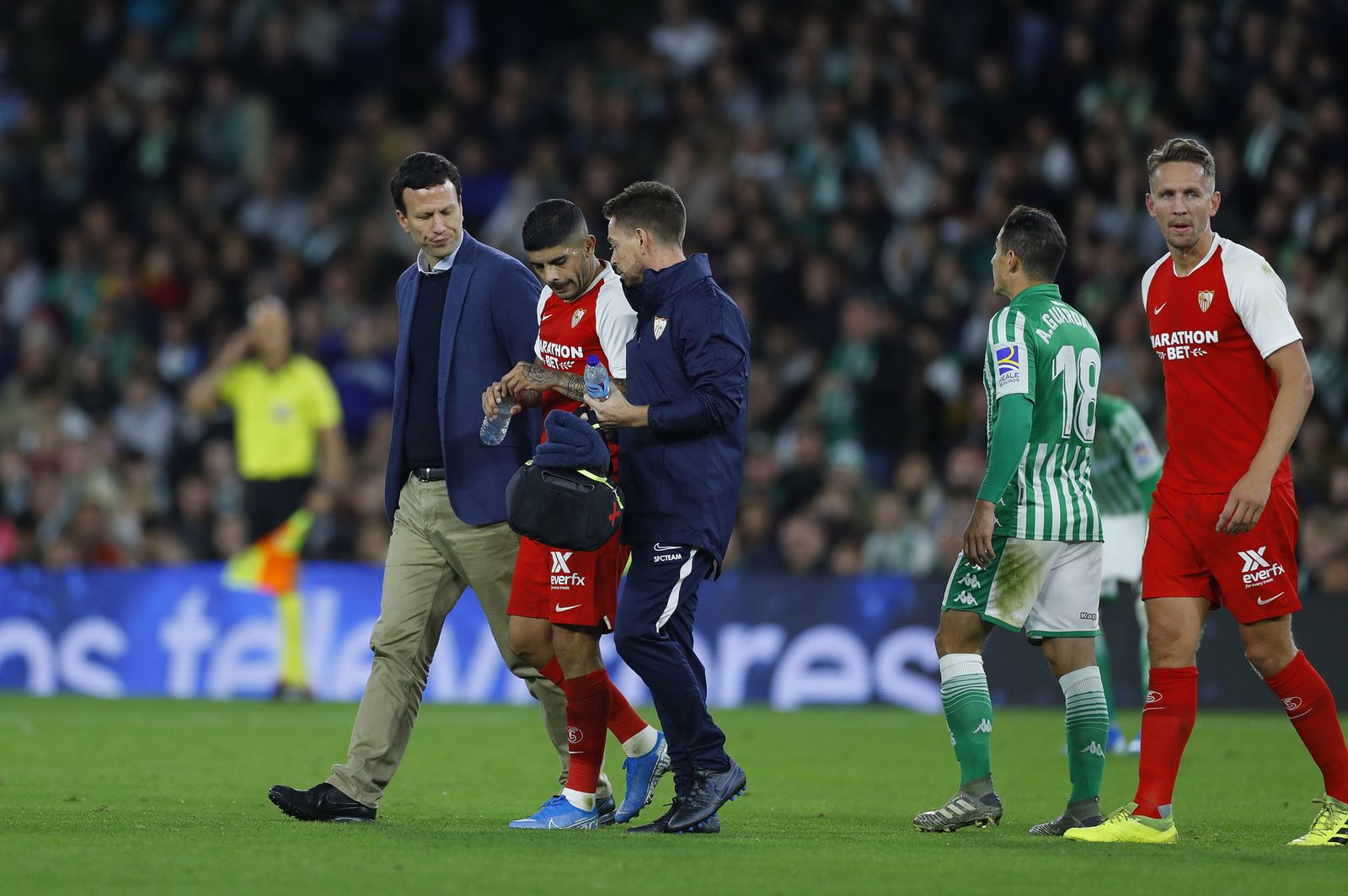 La imágenes del Betis-Sevilla fc