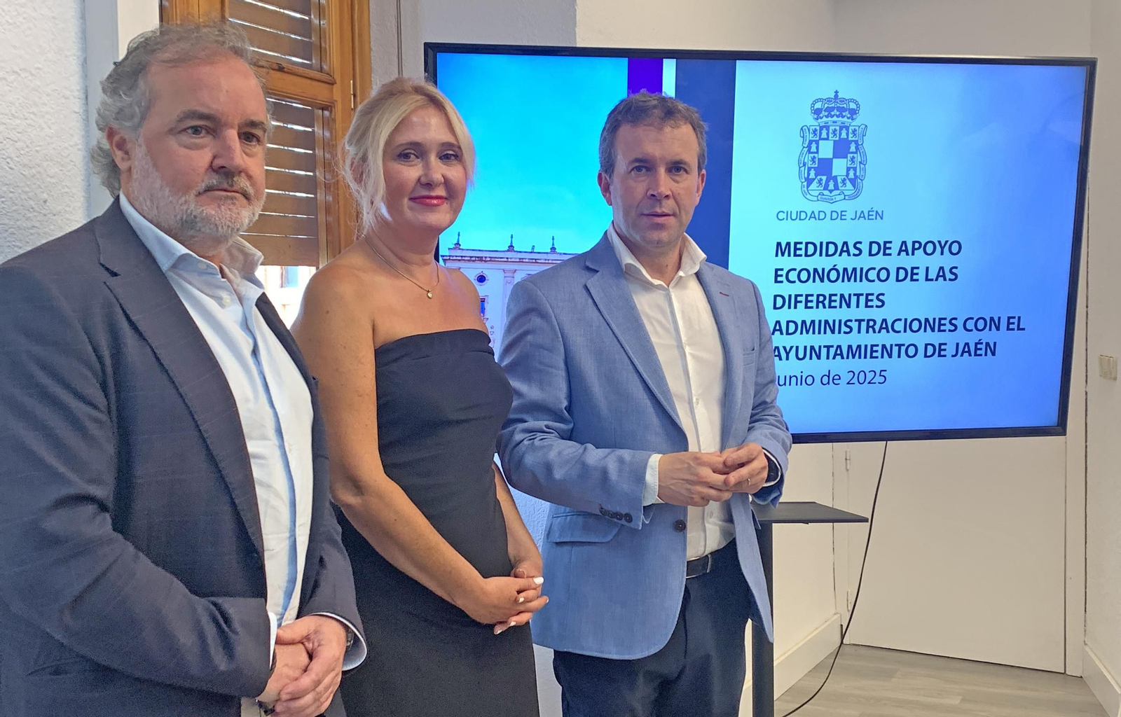 Francisco Lechuga, María Espejo y Julio Millán.