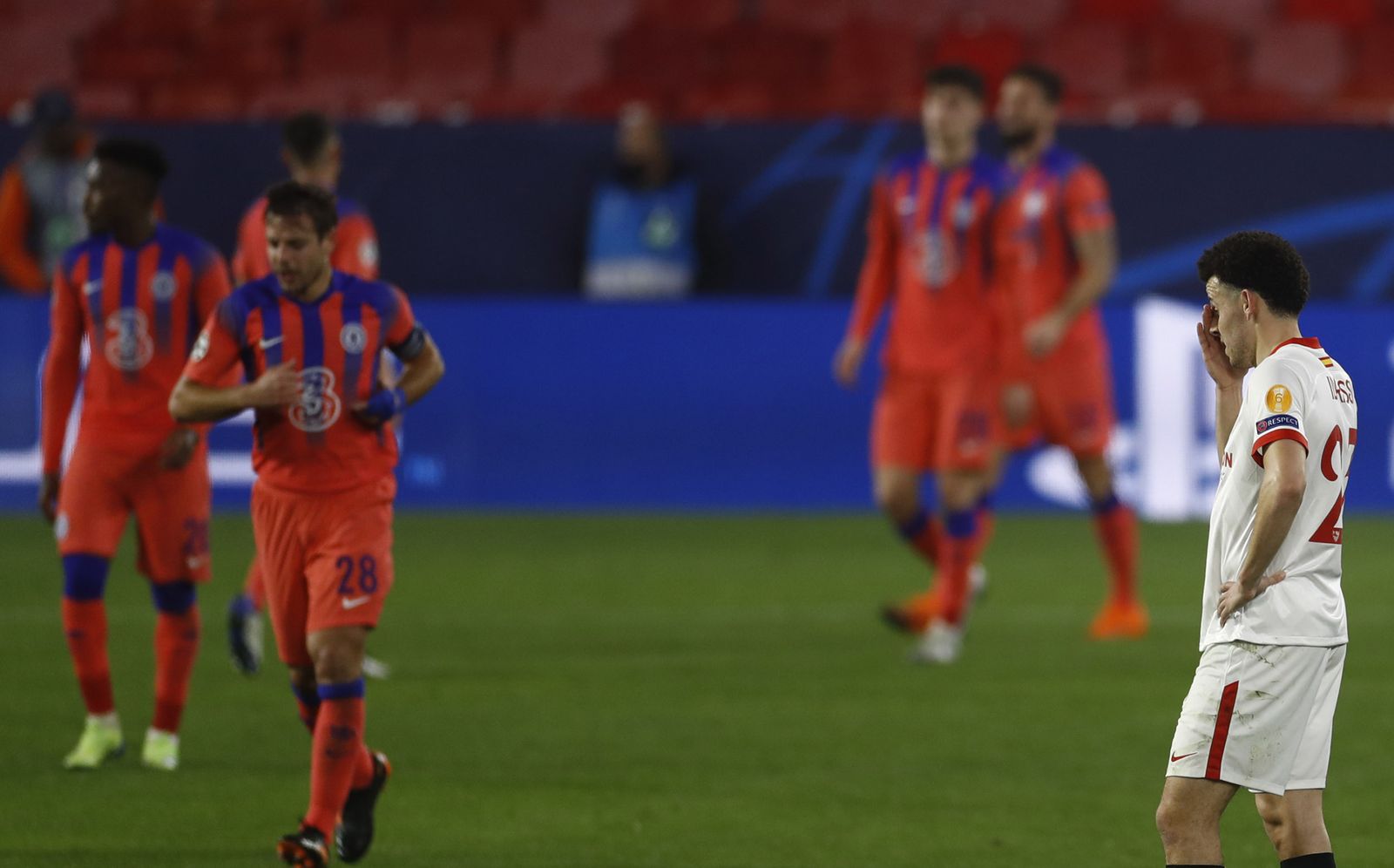 Las imágenes del Sevilla-Chelsea