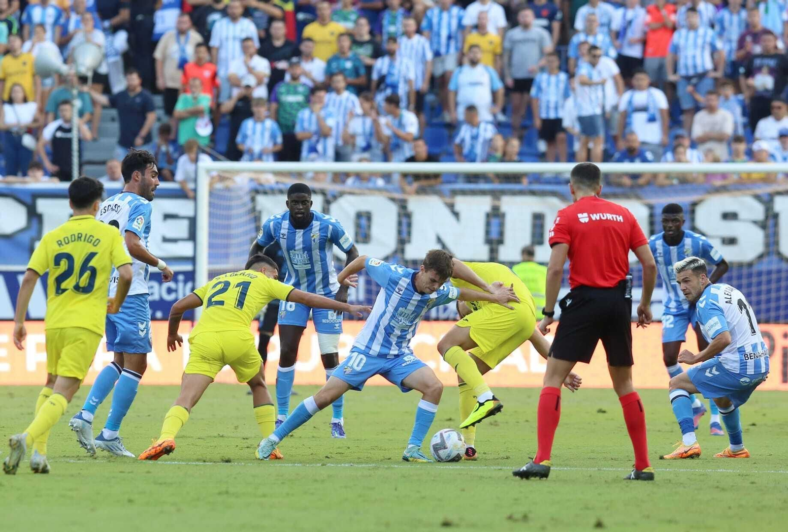 Las fotos del Málaga CF-Villarreal B