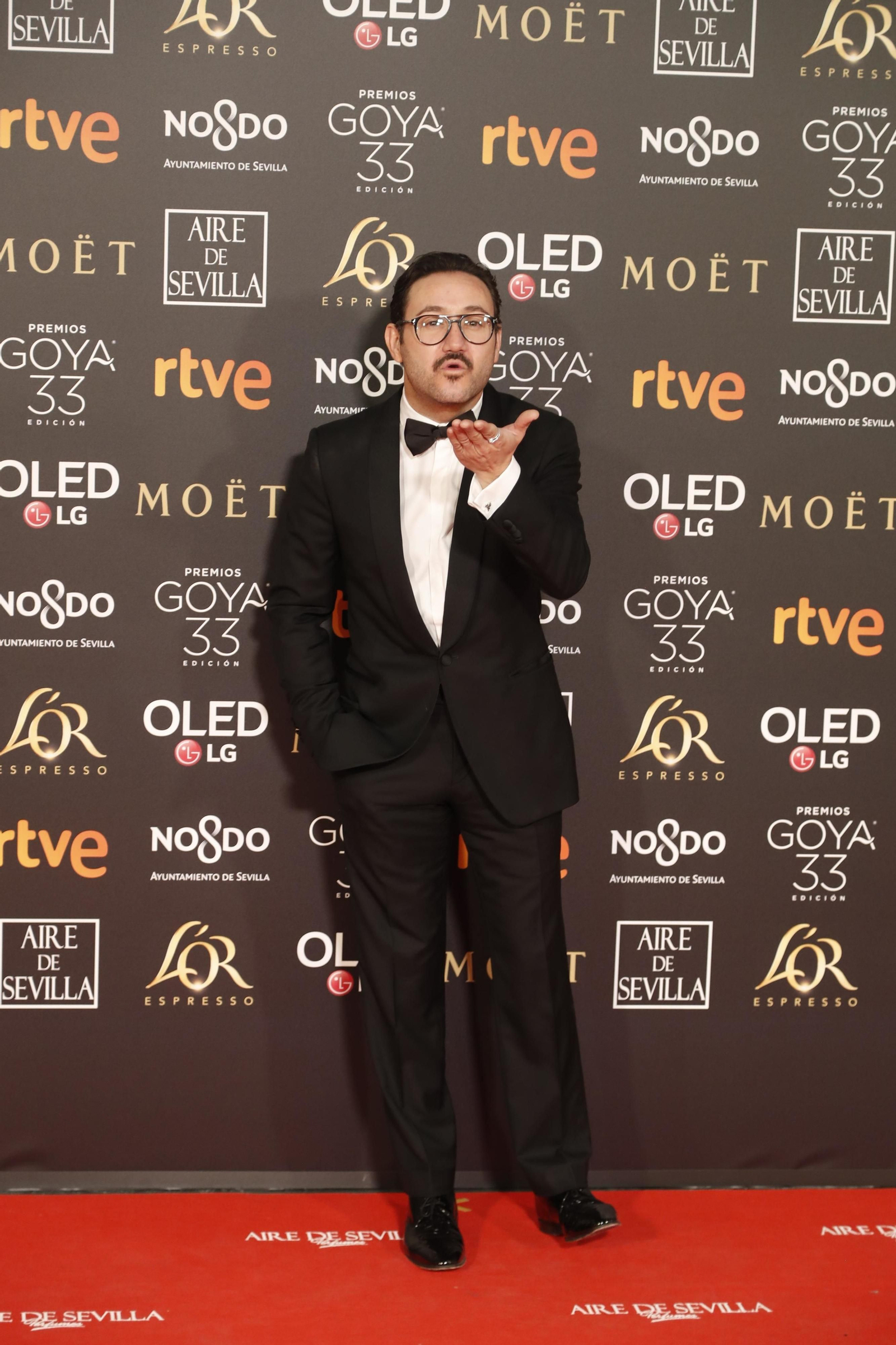 La alfombra roja de los Premios Goya en Sevilla