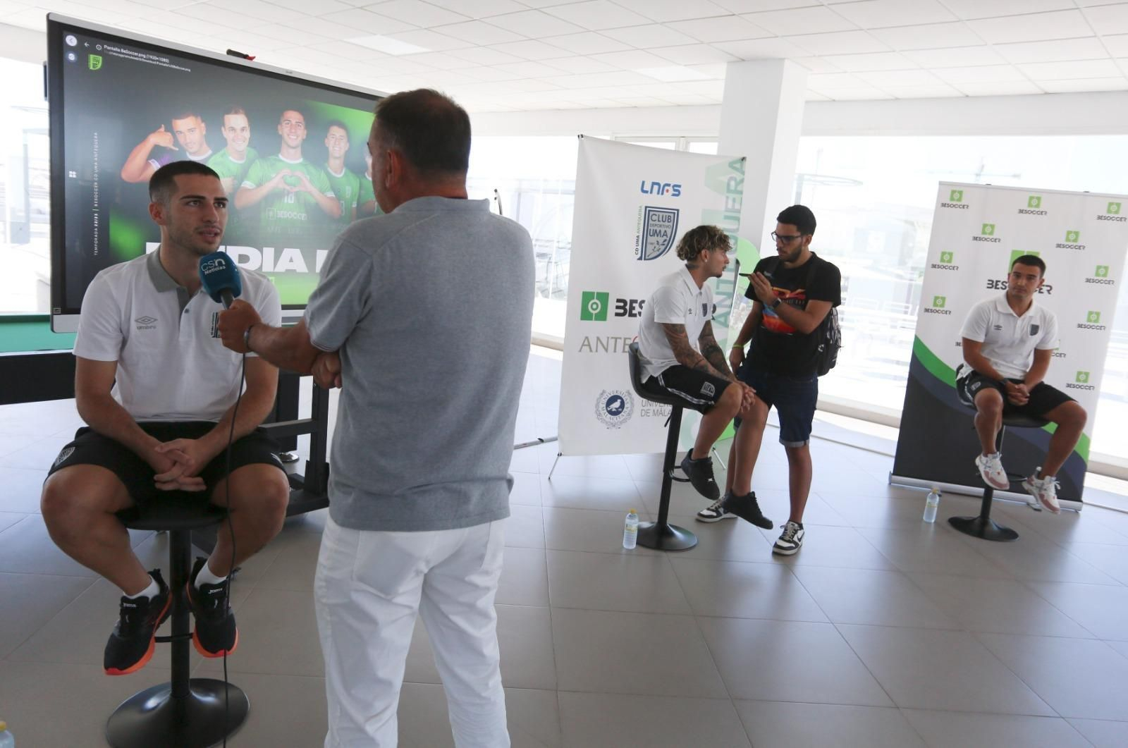 Media day del UMA Antequera antes de debutar este viernes en Primera División