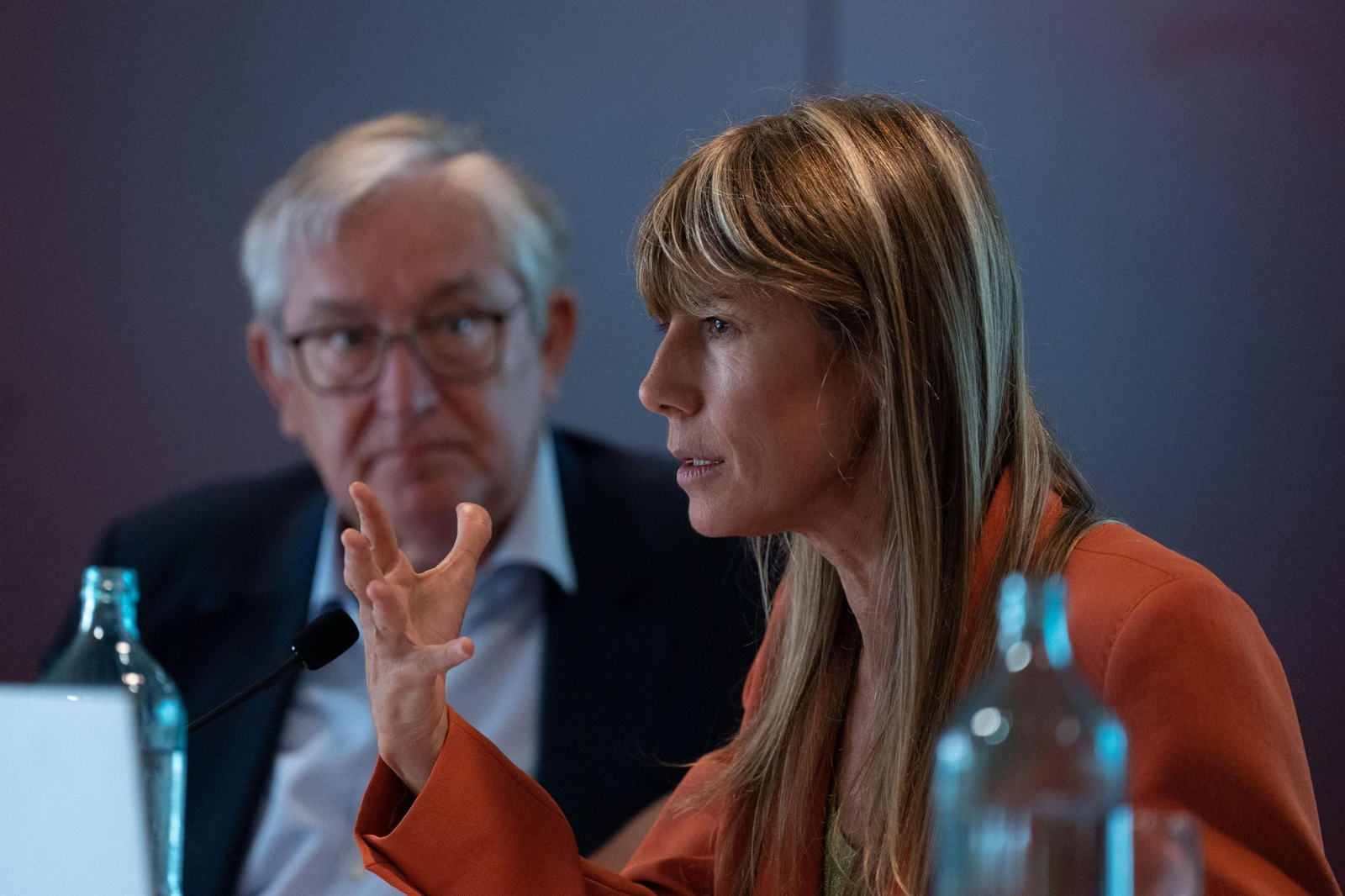 Begoña Gómez, en una comparecencia reciente. Begoña Gómez, en una comparecencia reciente.
