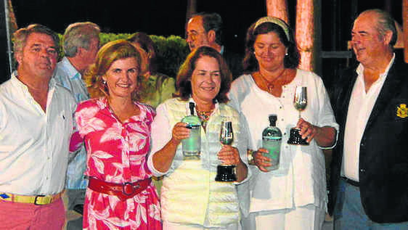 Emilio Valero, Almudena Domecq, Macarena Guardiola, Carolina Ruiz de Alda y José Manuel Domecq.