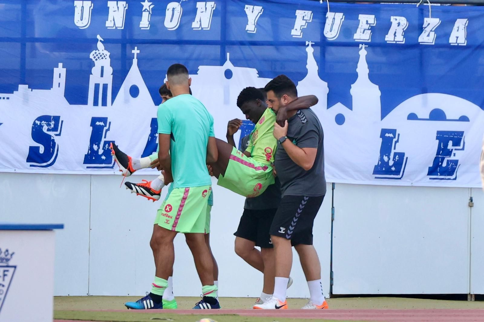 Moussa, preocupante lesión.