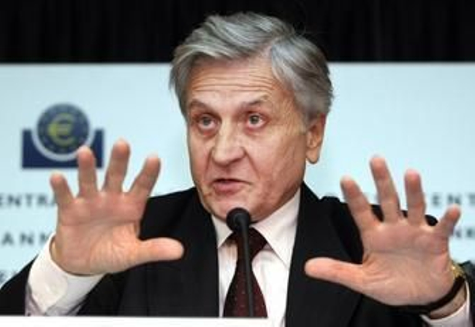 Jean Claude Trichet, presidente del Banco Central Europeo (BCE). Jean Claude Trichet, presidente del Banco Central Europeo (BCE).