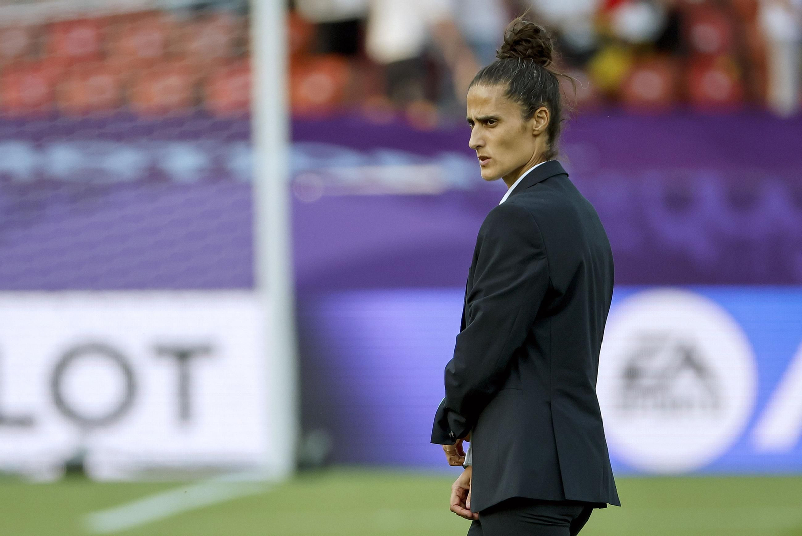 Las mejores imágenes de la semifinal Alemania - España de la Eurocopa femenina