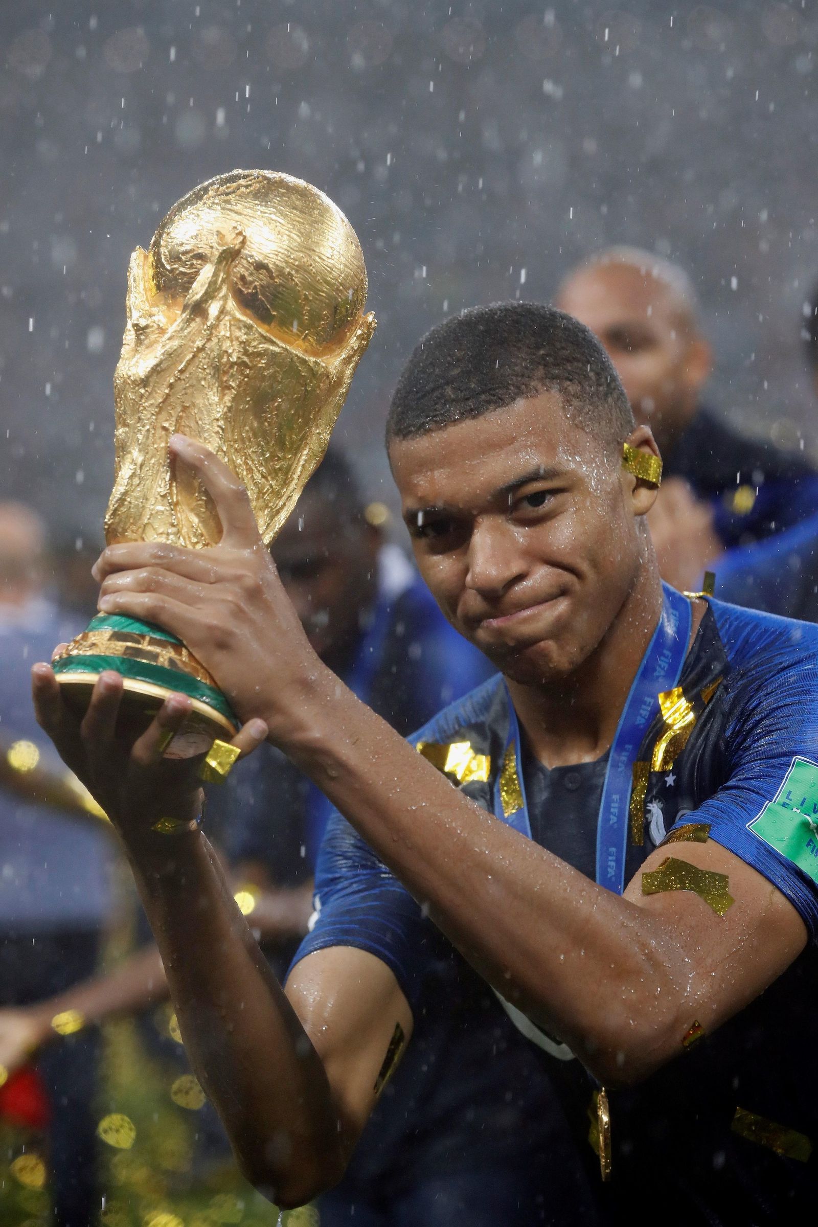 El Francia-Croacia de la final del Mundial de Rusia, en imágenes