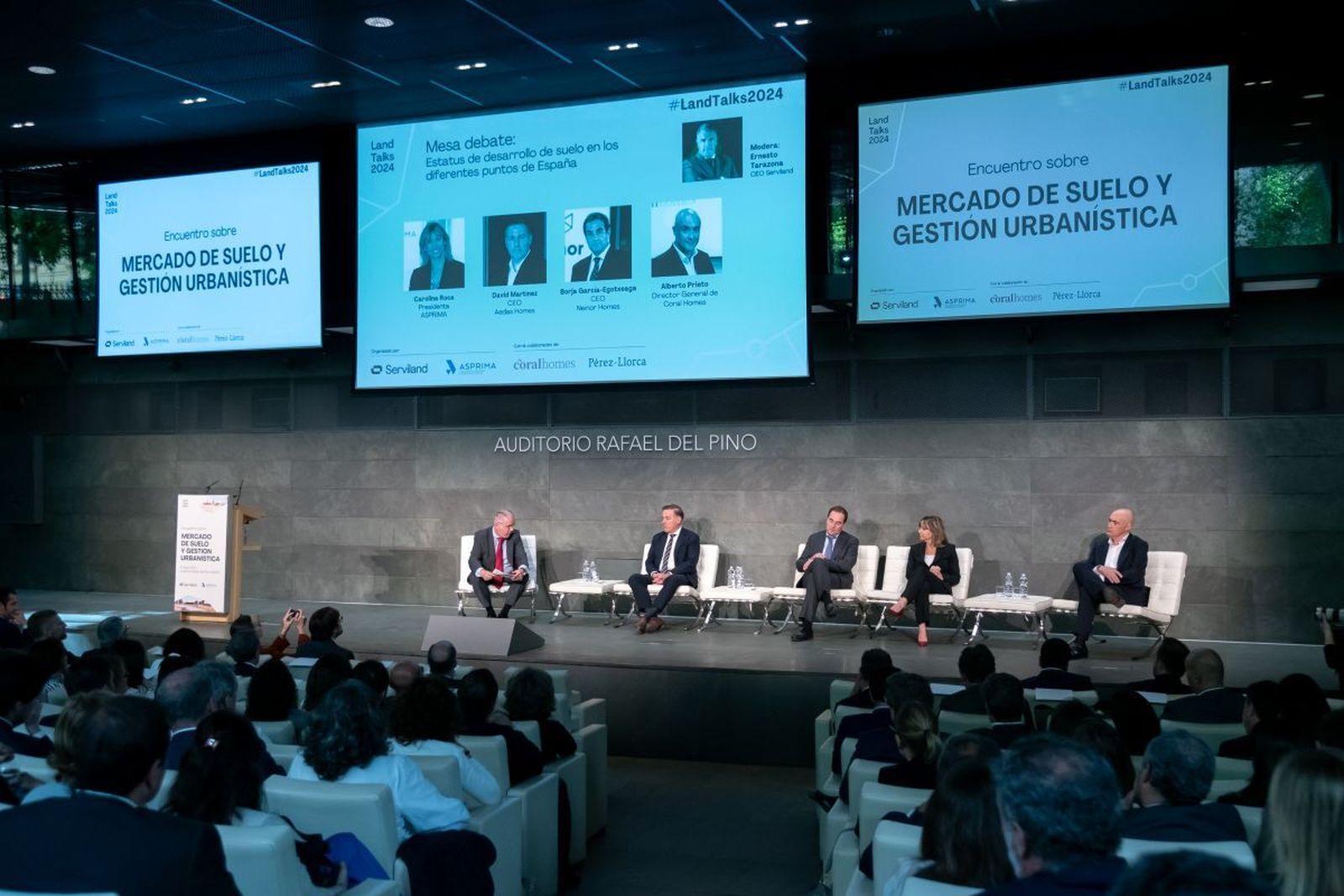 Una sesión de trabajo en Land Talks.