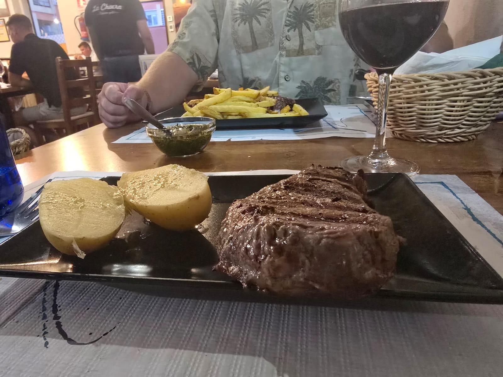 Solomillo en La Chacra.