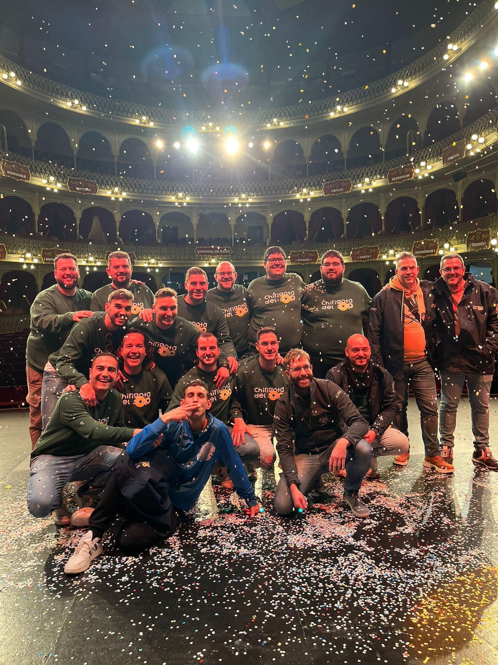 La Chirigota del Soto ha participado este año en el Gran Teatro Falla de Cádiz.
