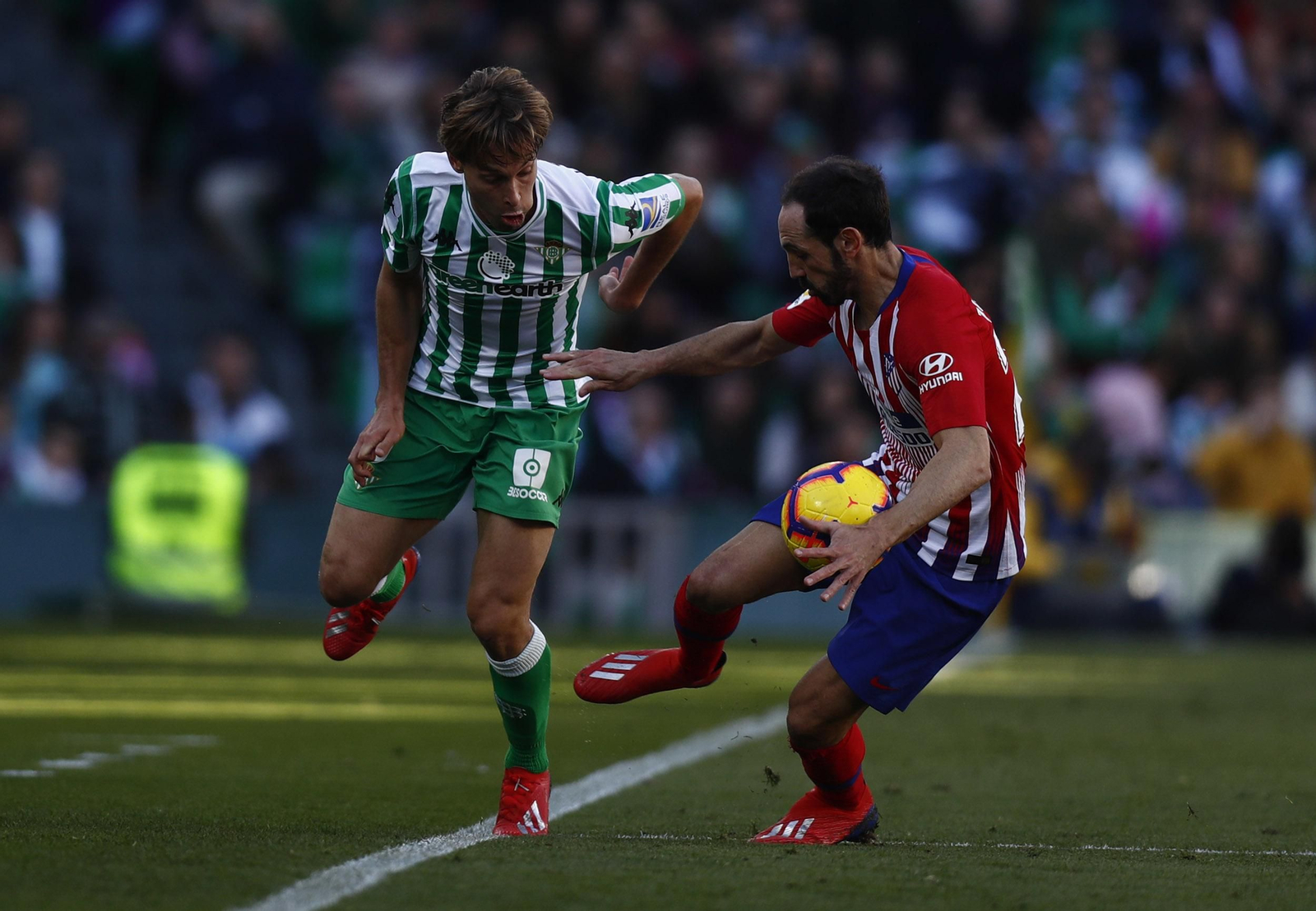El Betis-Atlético de Madrid, en imágenes