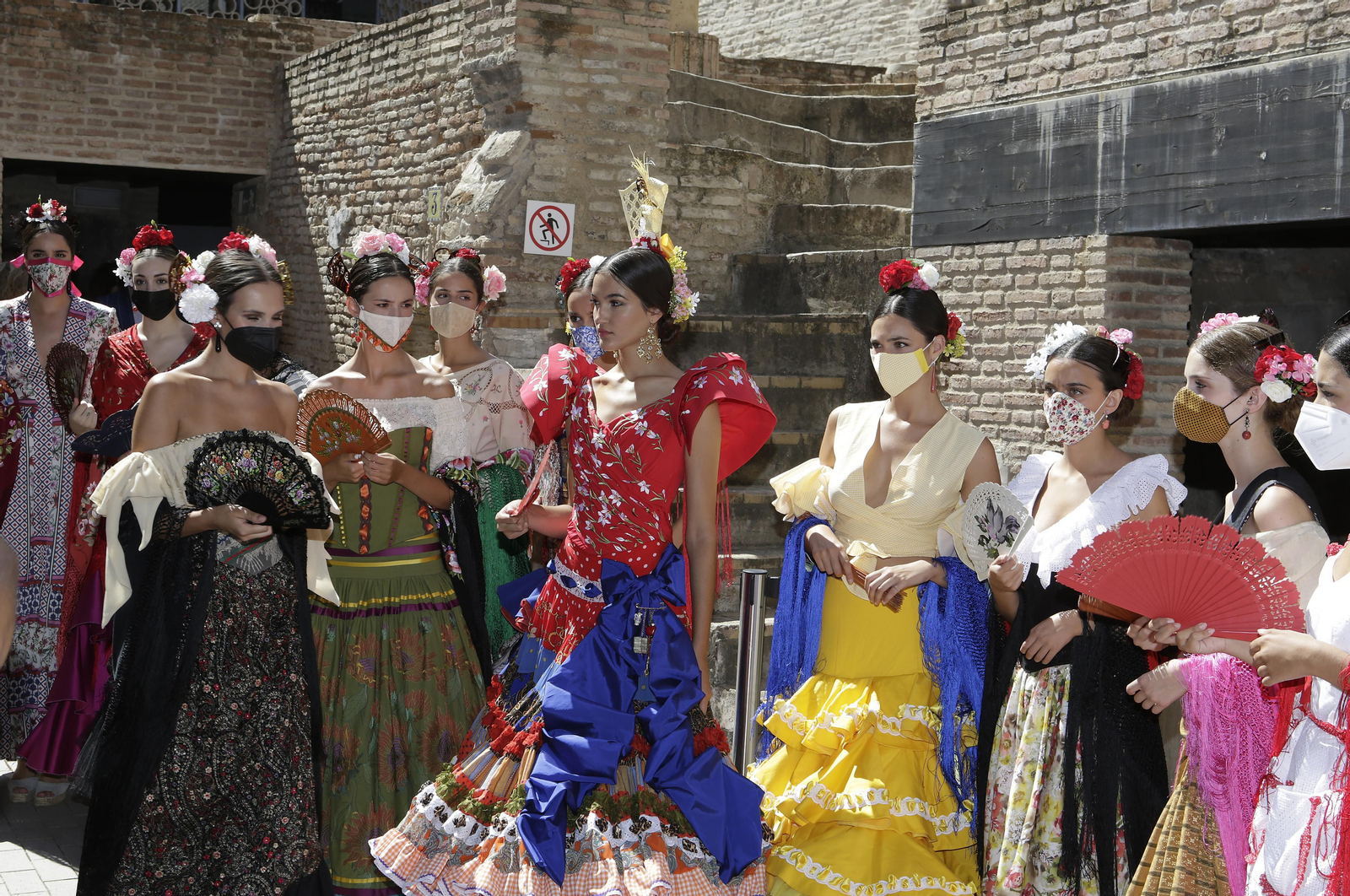 Moda flamenca para la Velá de Santa Ana