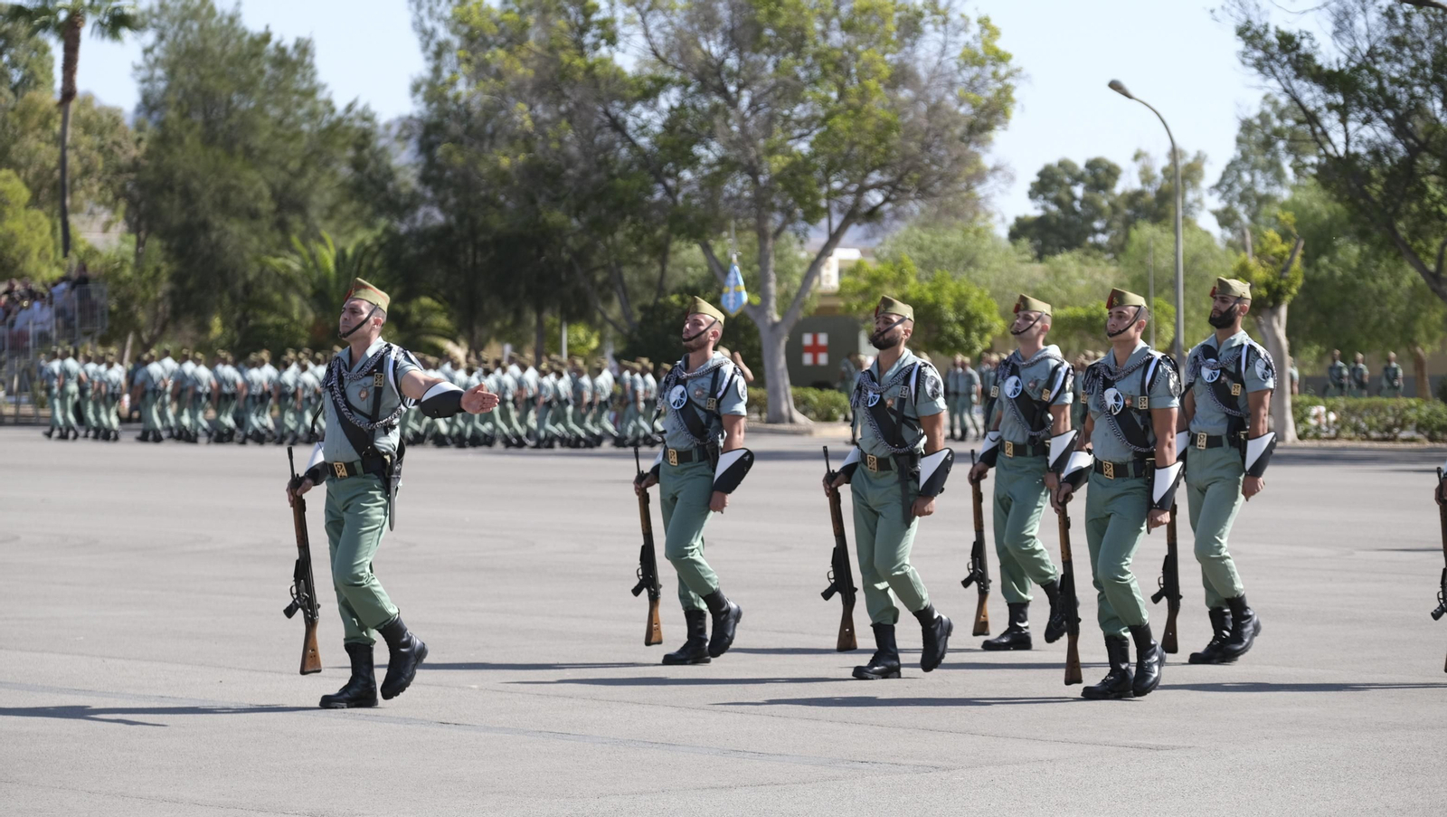 Imágenes del 102 aniversario de La Legión en Almería