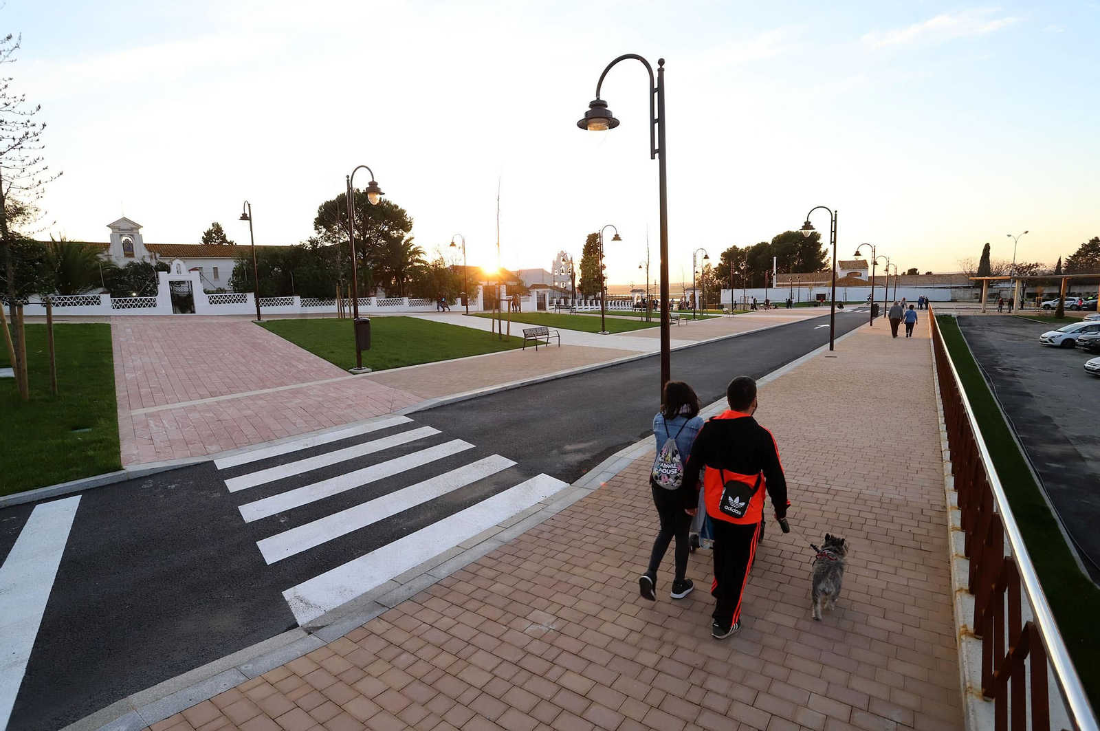 Imágenes del entorno del Santuario de la Cinta en su inauguración