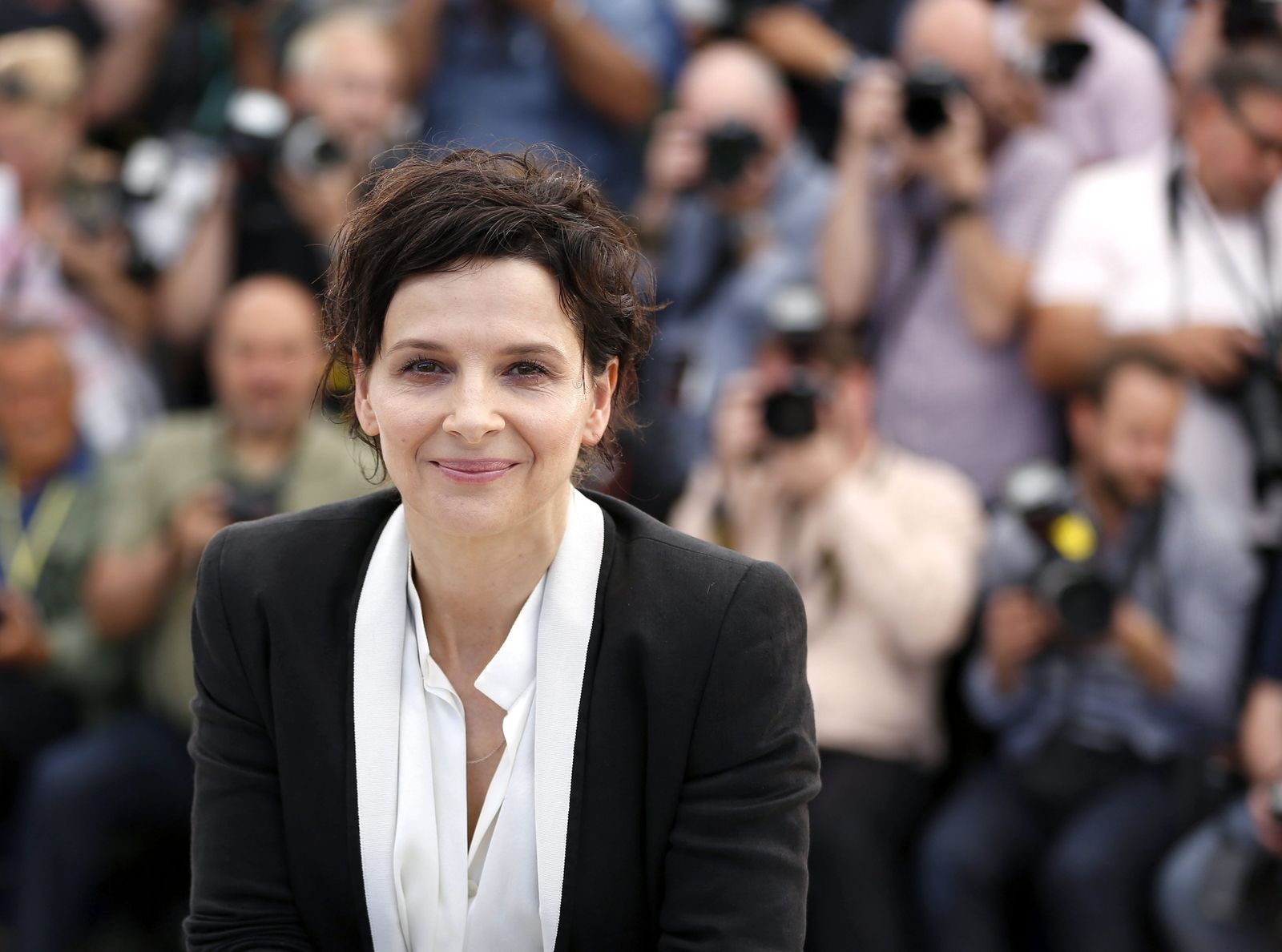 Juliette Binoche, en el Festival de Cannes de 2015.