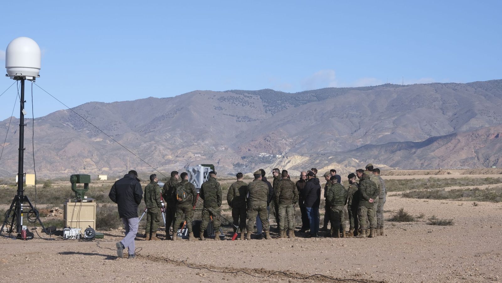 En imágenes: así entrena La Legión para combatir contra los drones