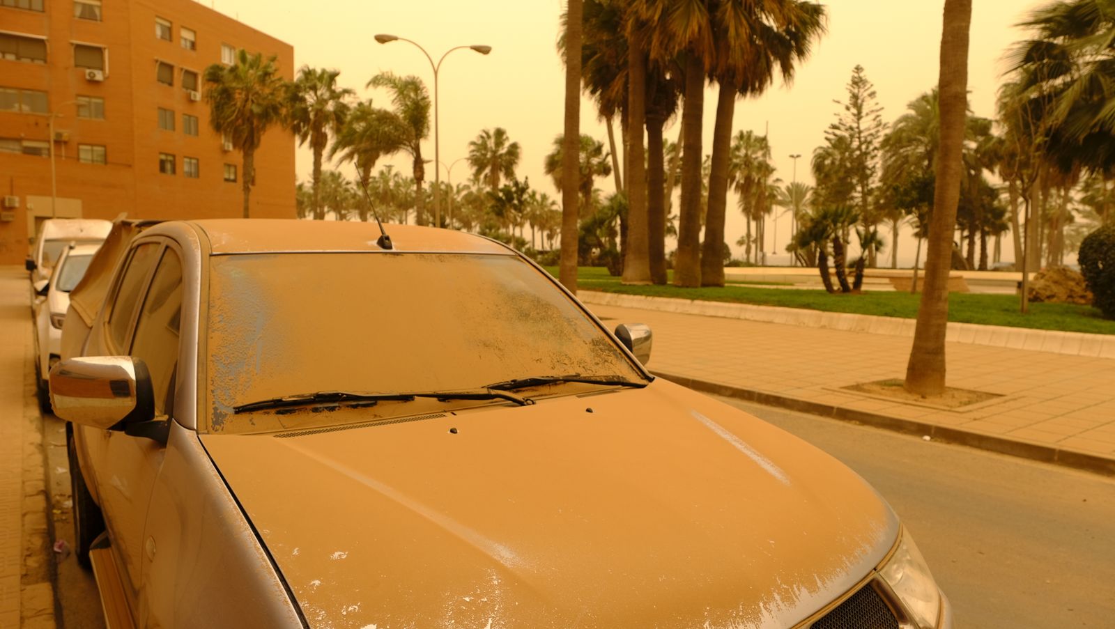 Fotogalería de la tormenta de arena y polvo en Almería