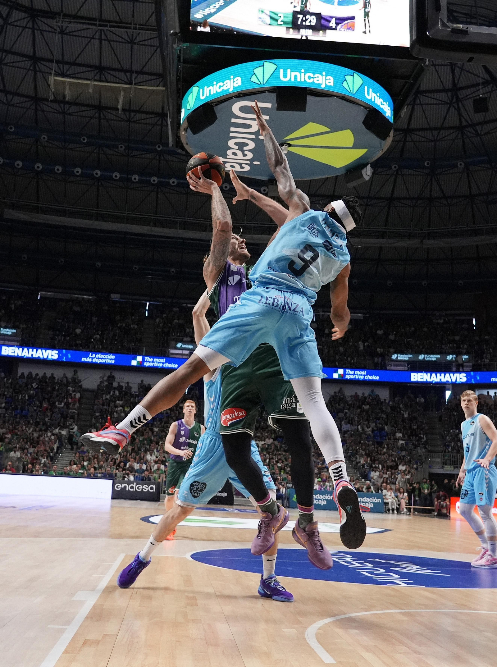 El Unicaja-Zunder Palencia, en fotos
