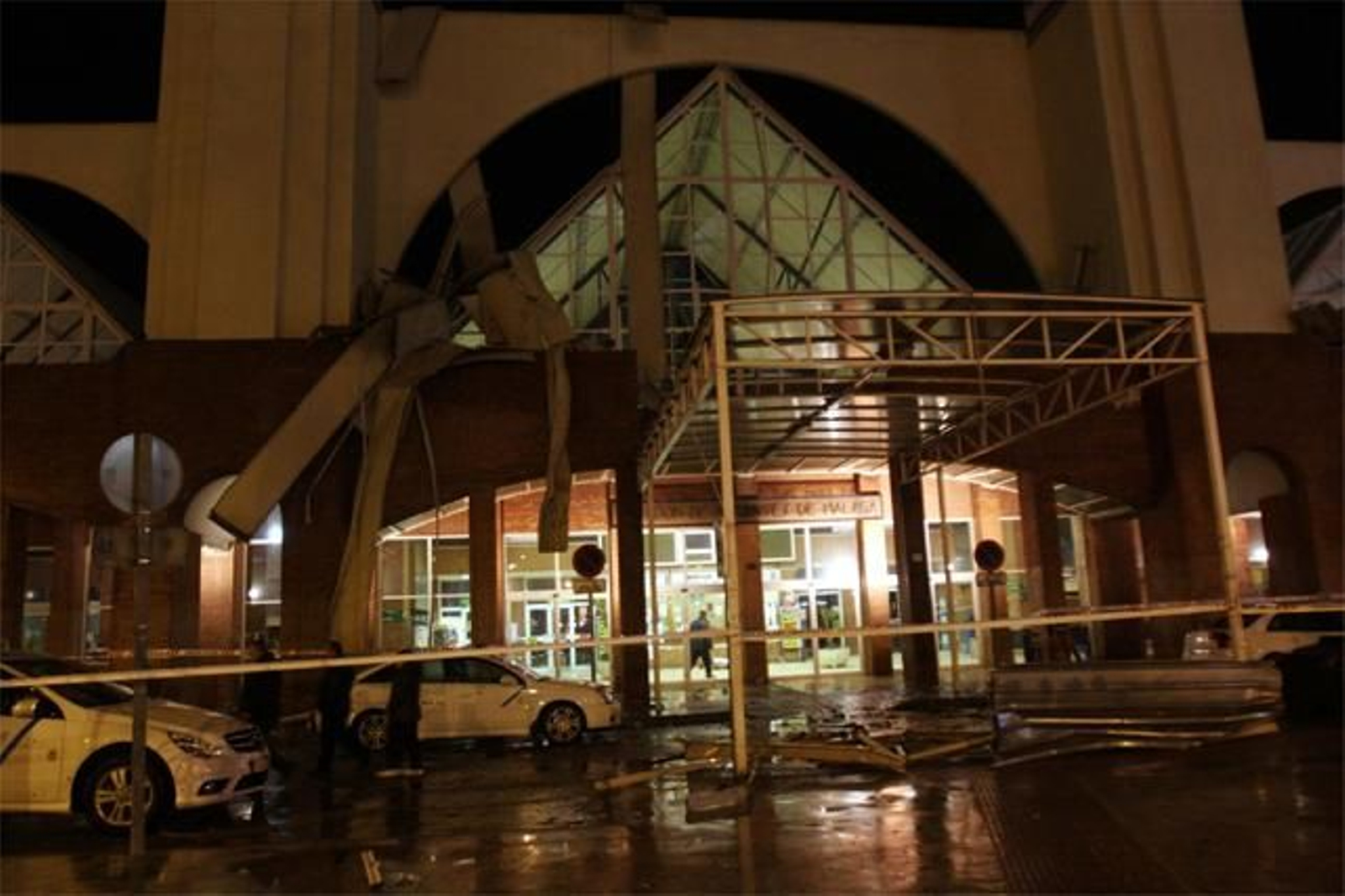 Las fotos del tornado de San Andrés en Málaga en 2009