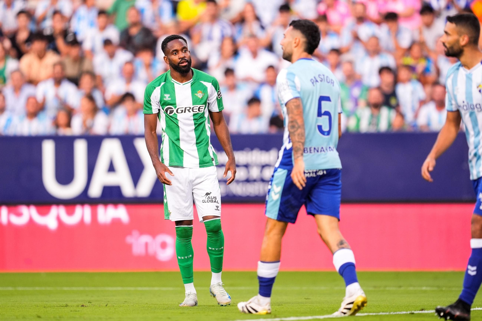 Las mejores fotos del Málaga-Betis