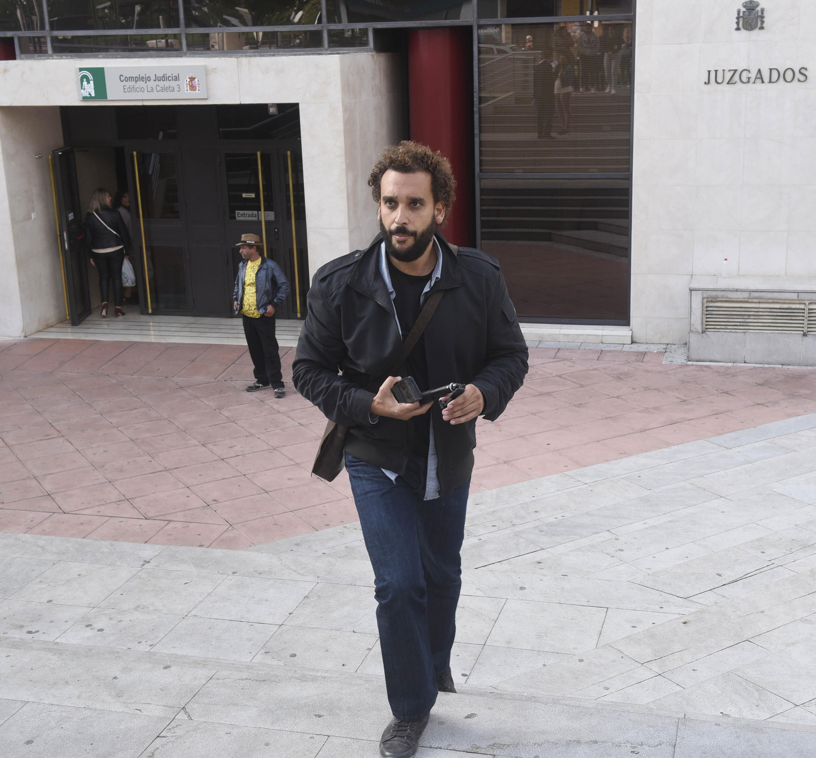 El médico granadino Jesús Cande, en los juzgados de Granada.