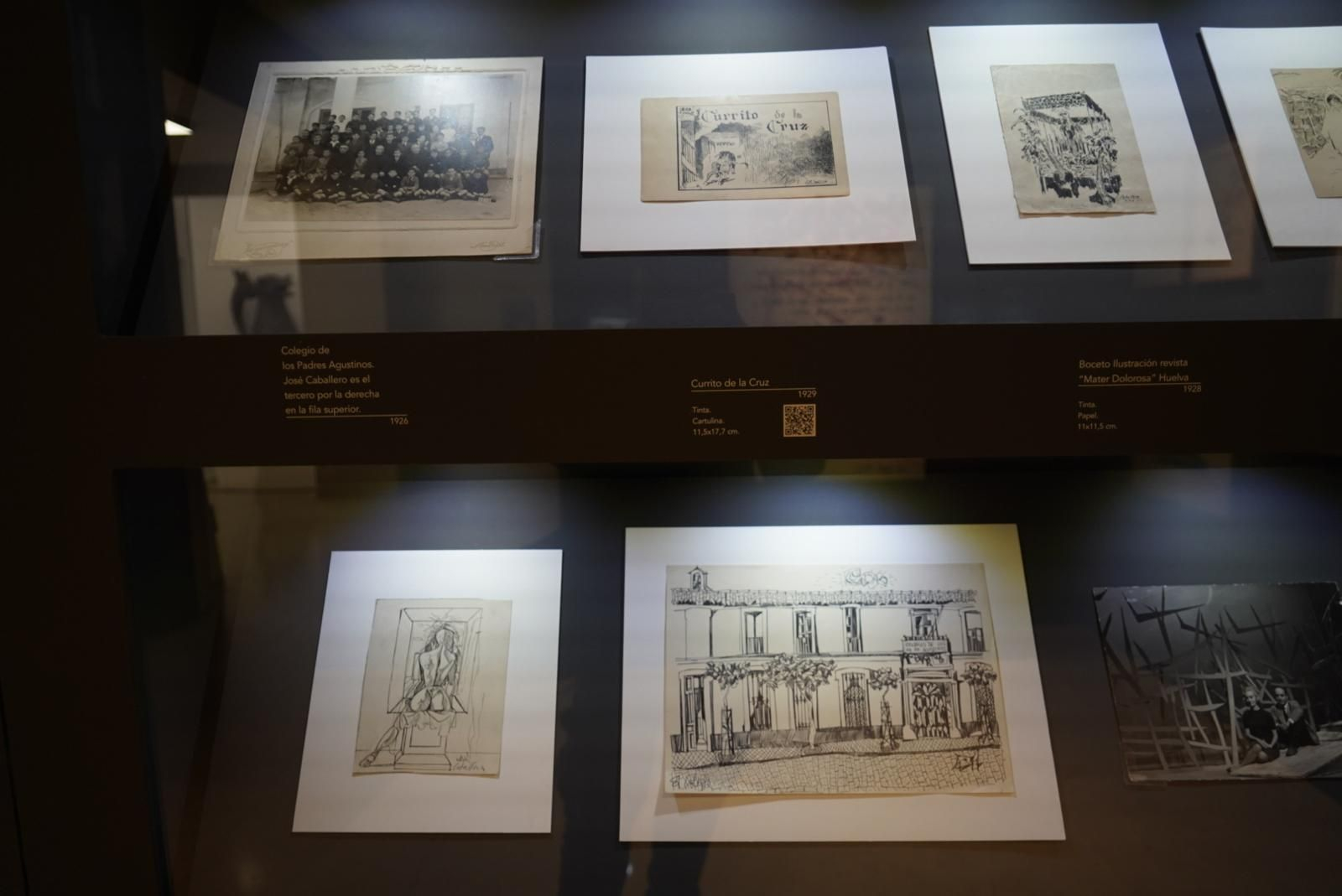 Una exposición iédita sobre José Caballero llega a Huelva: imágenes de la inauguración en el Museo