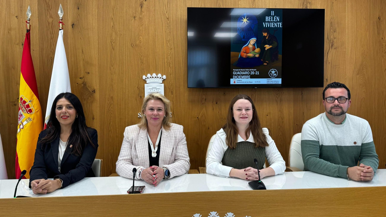 Presentación institucional del Belén Viviente de Guadiaro.