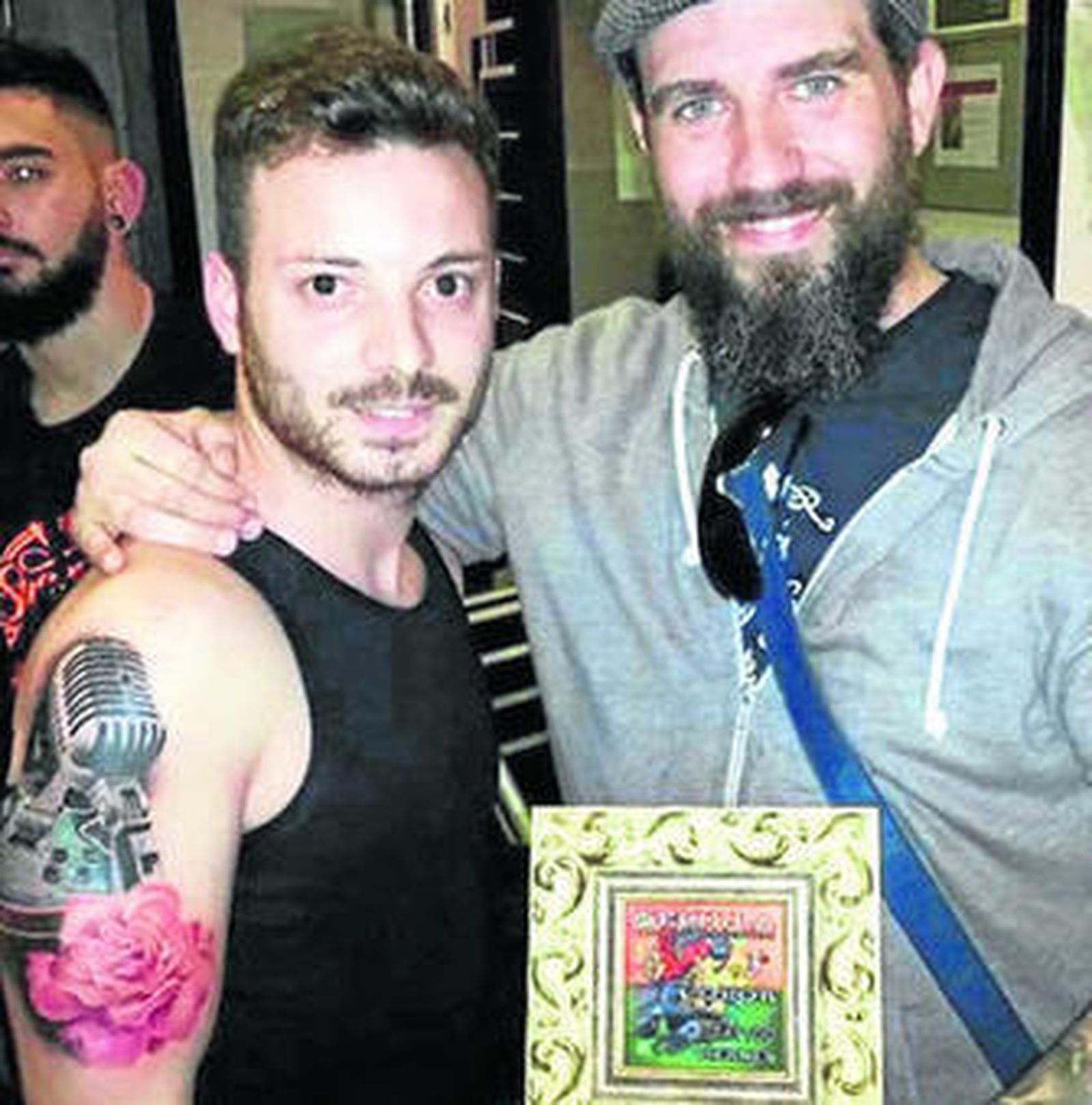 El tatuador ya ha conseguido premios por su arte.