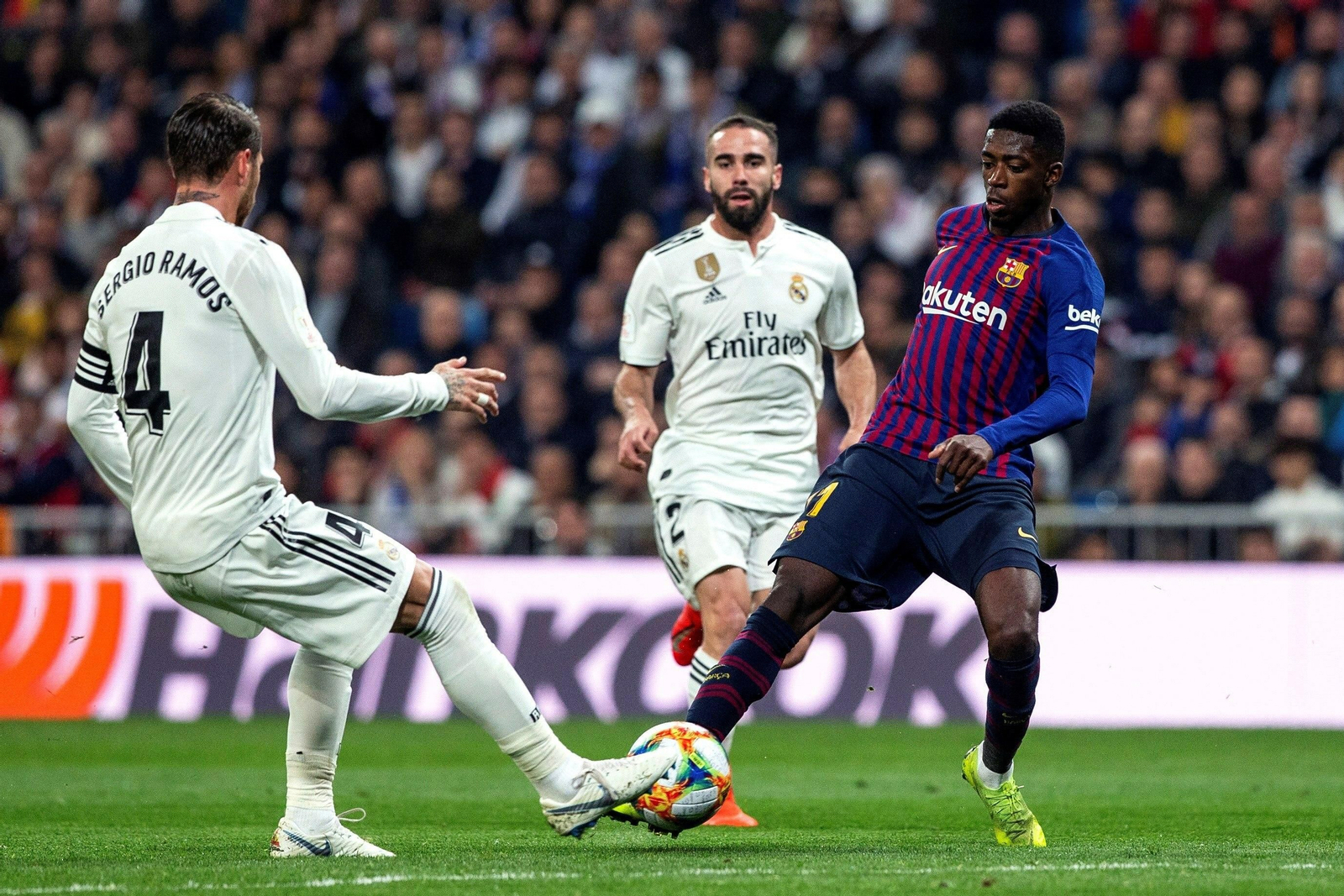 La vuelta del Real Madrid-FC Barcelona, en imágenes