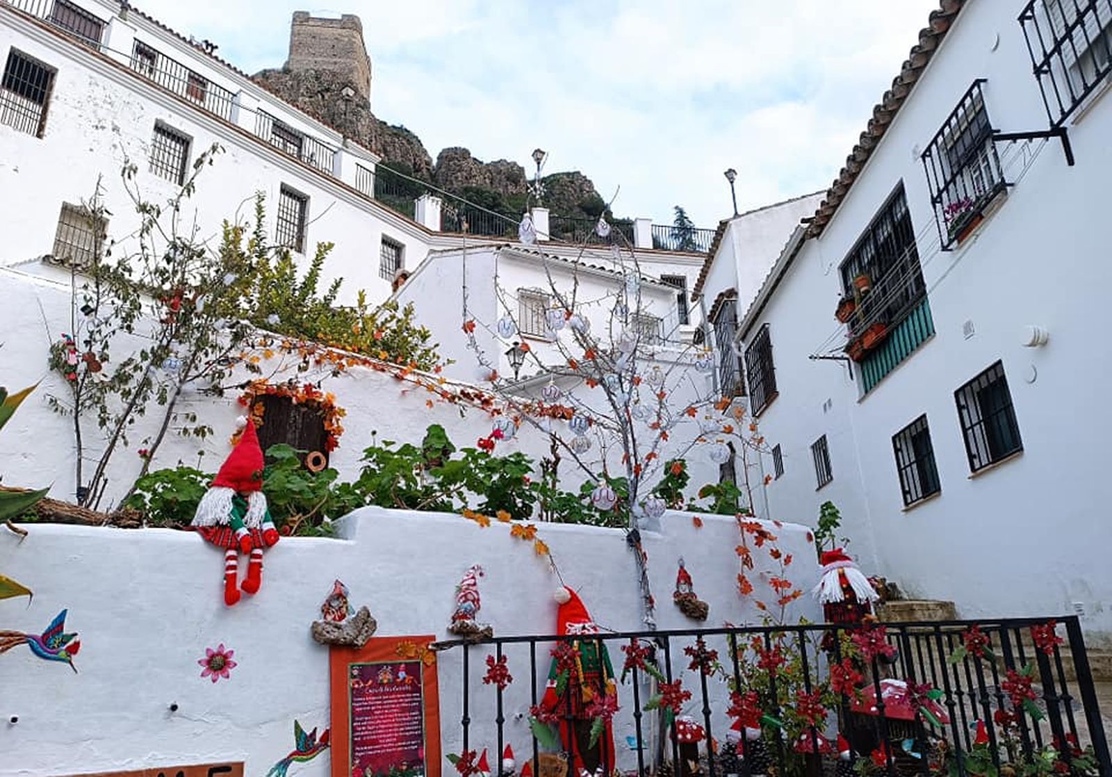 Decoración navideña de El Rincón del Beso