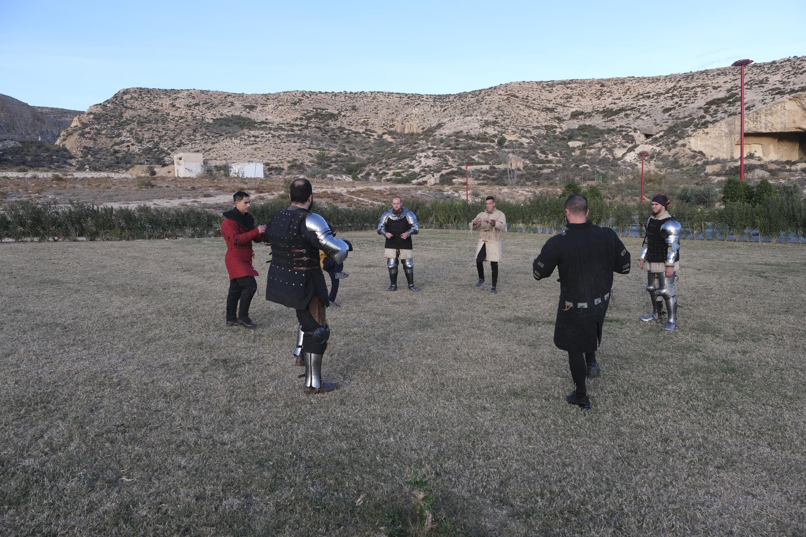 Fotogalería de los combates medievales en Almería