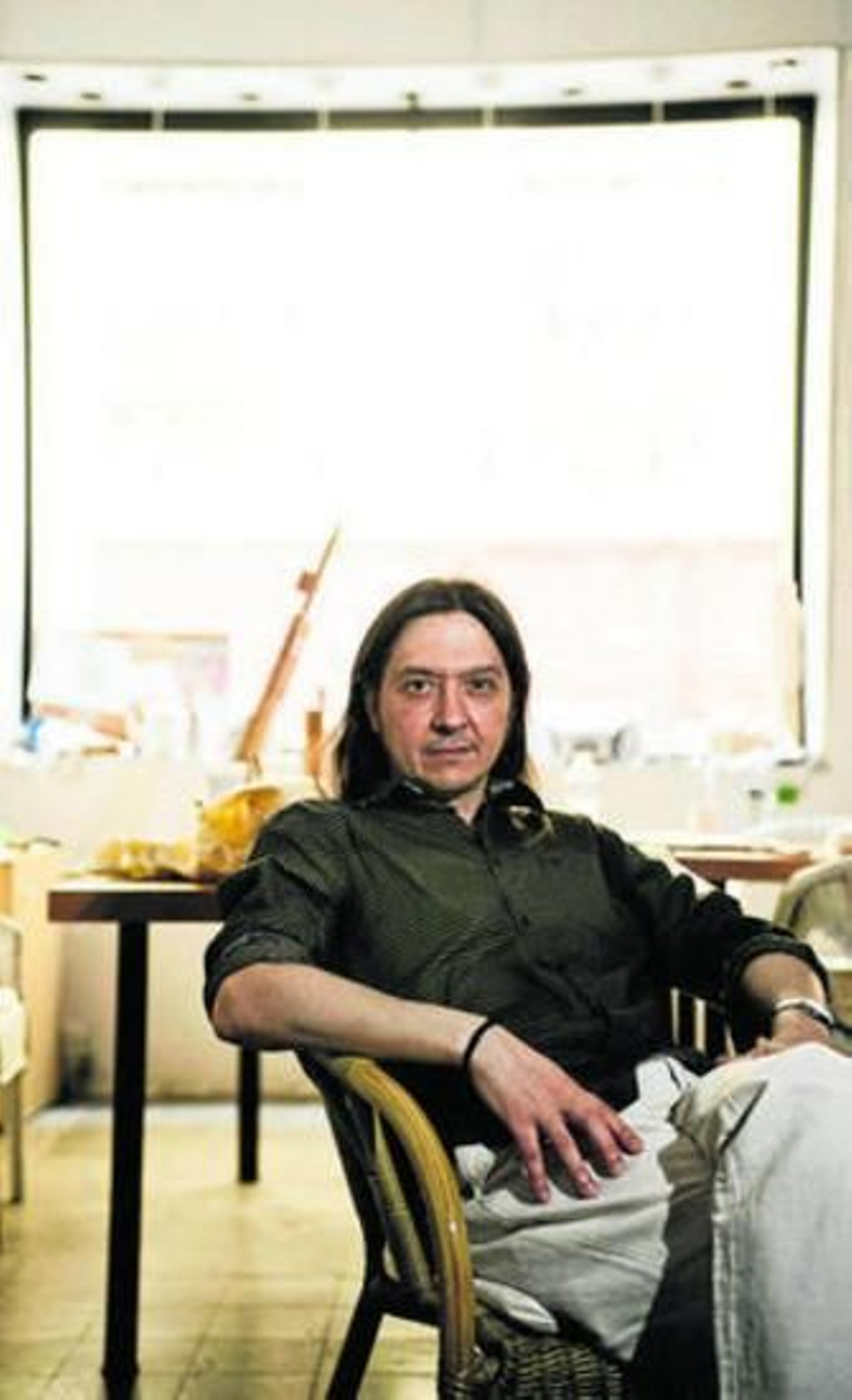 El director de cine y escritor Santiago Lorenzo (Portugalete, 1964).