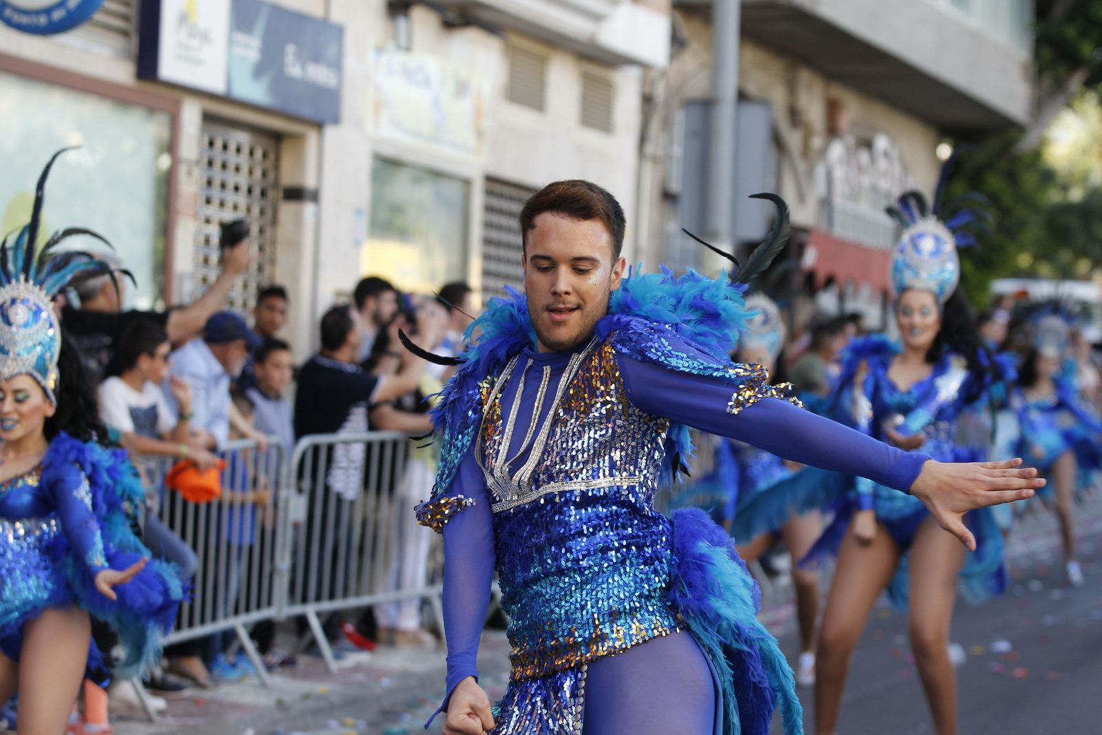 Imagen correspondiente al desfile de las fiestas del año pasado.