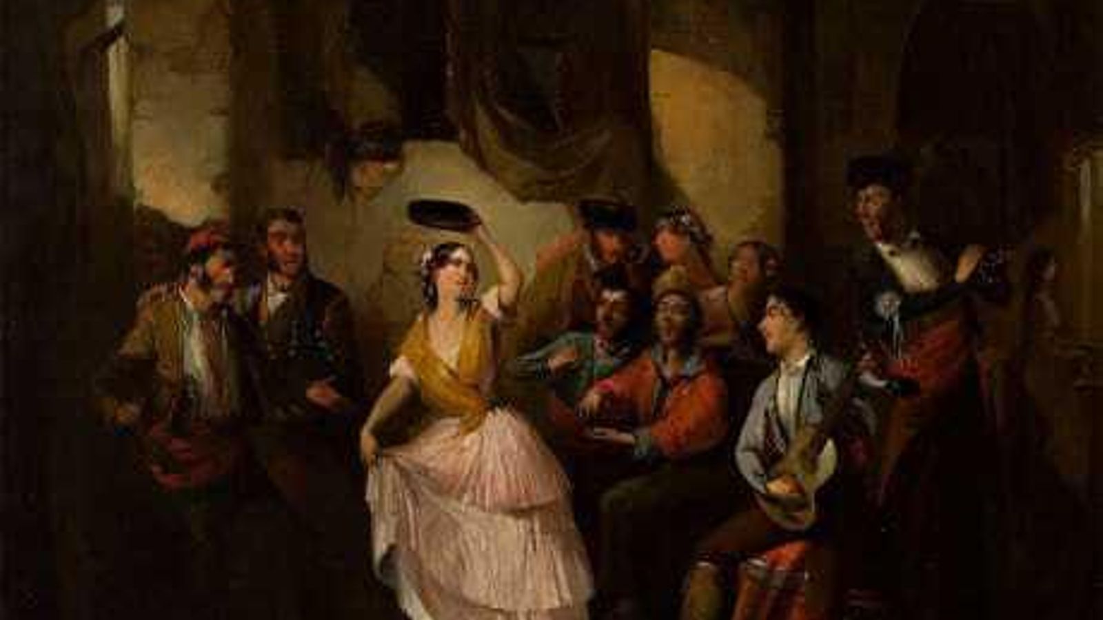 ‘Baile flamenco’. Juan Rodríguez Jiménez. Museo Nacional de BB.AA de Cuba.