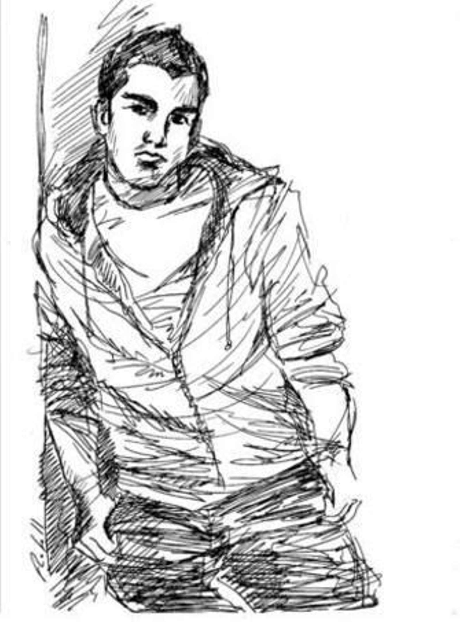 Caligrafía del asesino confeso