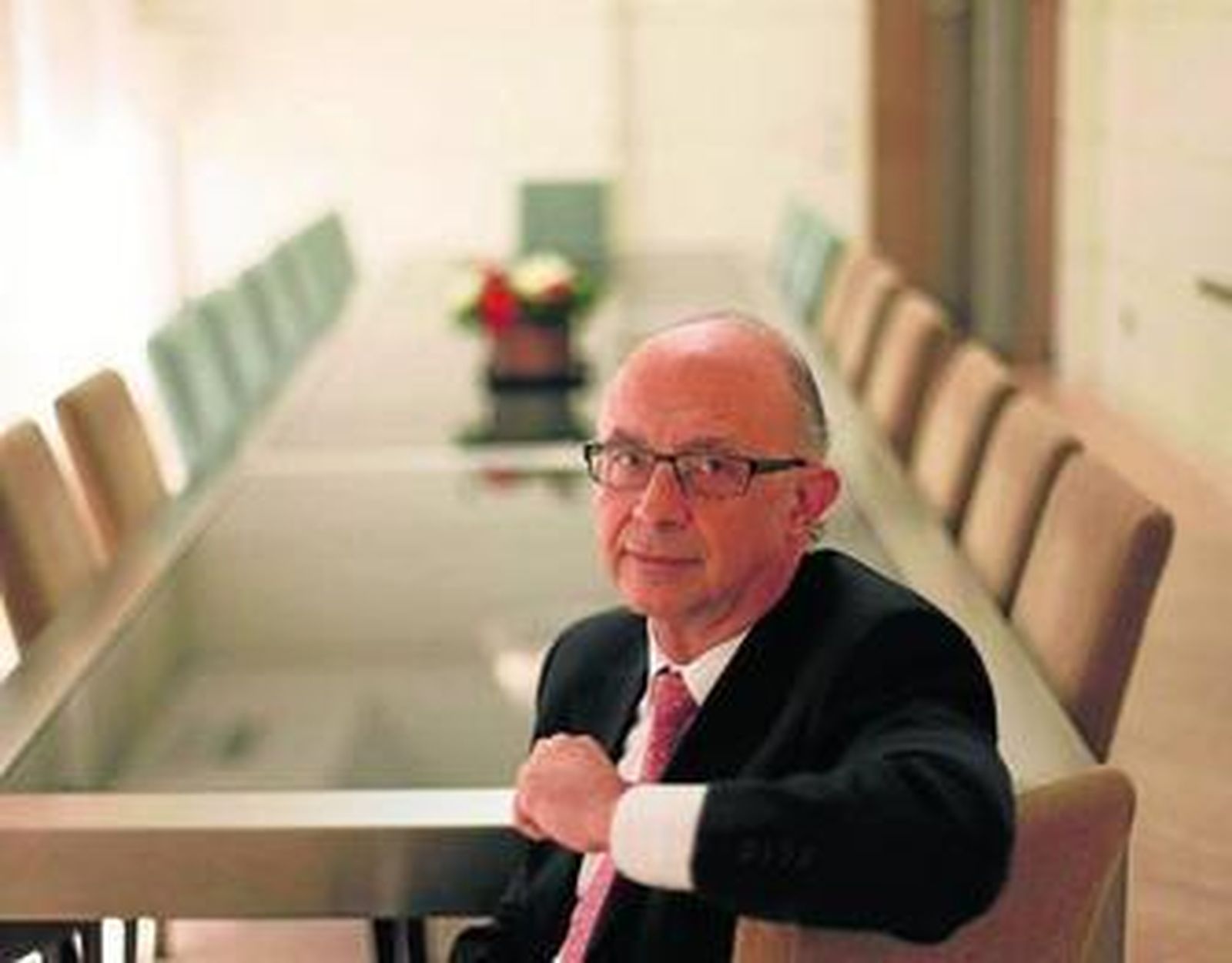 El ministro de Hacienda en 2012, año en el que se aprobó la amnistía fiscal.