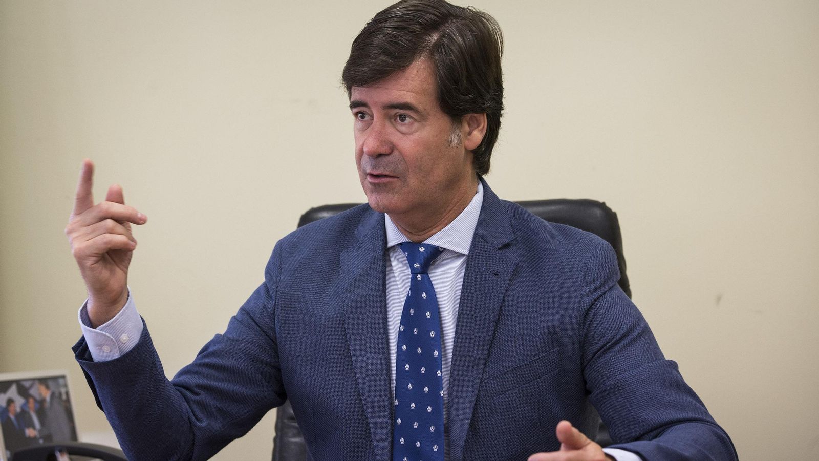 Miguel Rus, presidente de los empresarios de Sevilla.