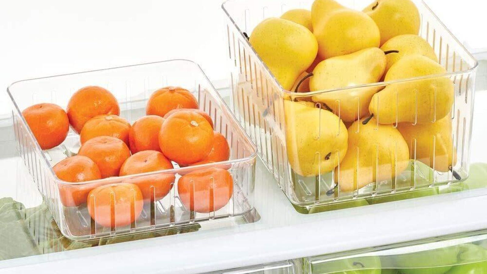 Juego de cajas para el frigorífico