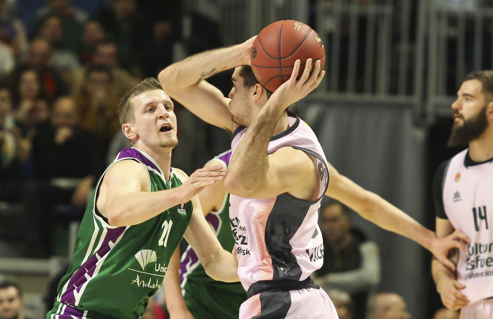 Los cinco años de Adam Waczynski en el Unicaja, en fotos