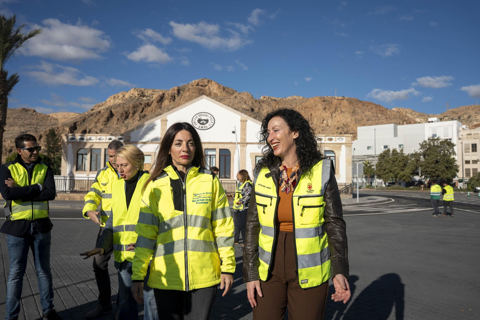 Los primeros usuarios del nuevo acceso al Puerto