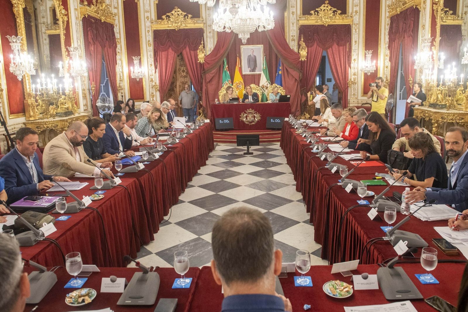 El pleno de la Diputación de este miércoles de septiembre.