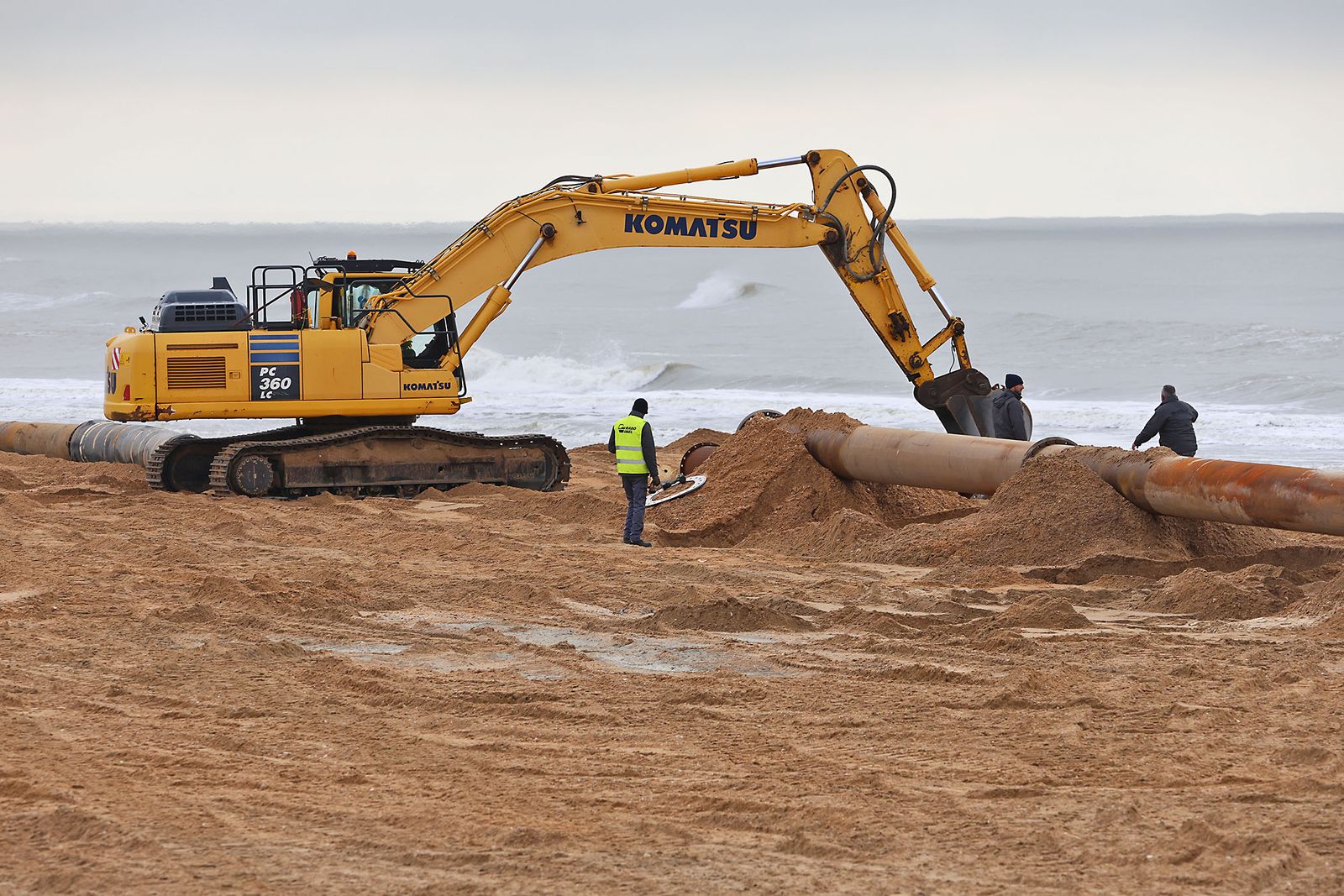 Las fotografías de los daños en Matalascañas