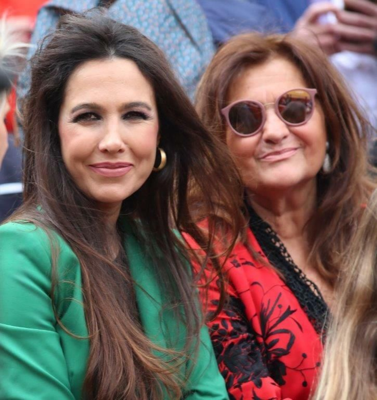 Lupe Campuzano y su madre Lupe Vega, hija y esposa de José Antonio Campuzano.