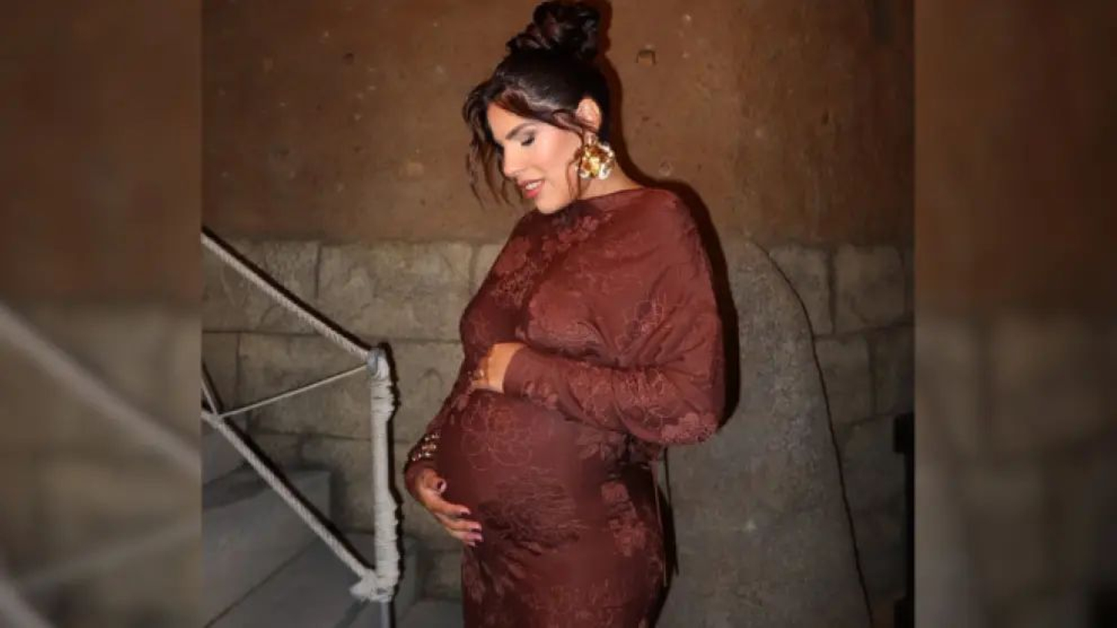 Isabel Pantoja, hija de la popular tonadillera, en una foto reciente en estado de buena esperanza Isabel Pantoja, hija de la popular tonadillera, en una foto reciente en estado de buena esperanza