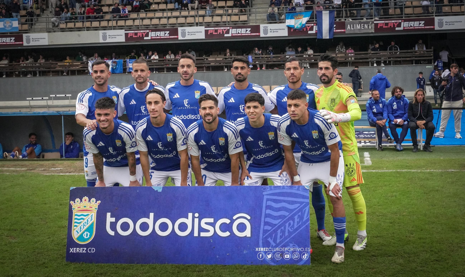 Imágenes del partido del Xerez CD - Orihuela