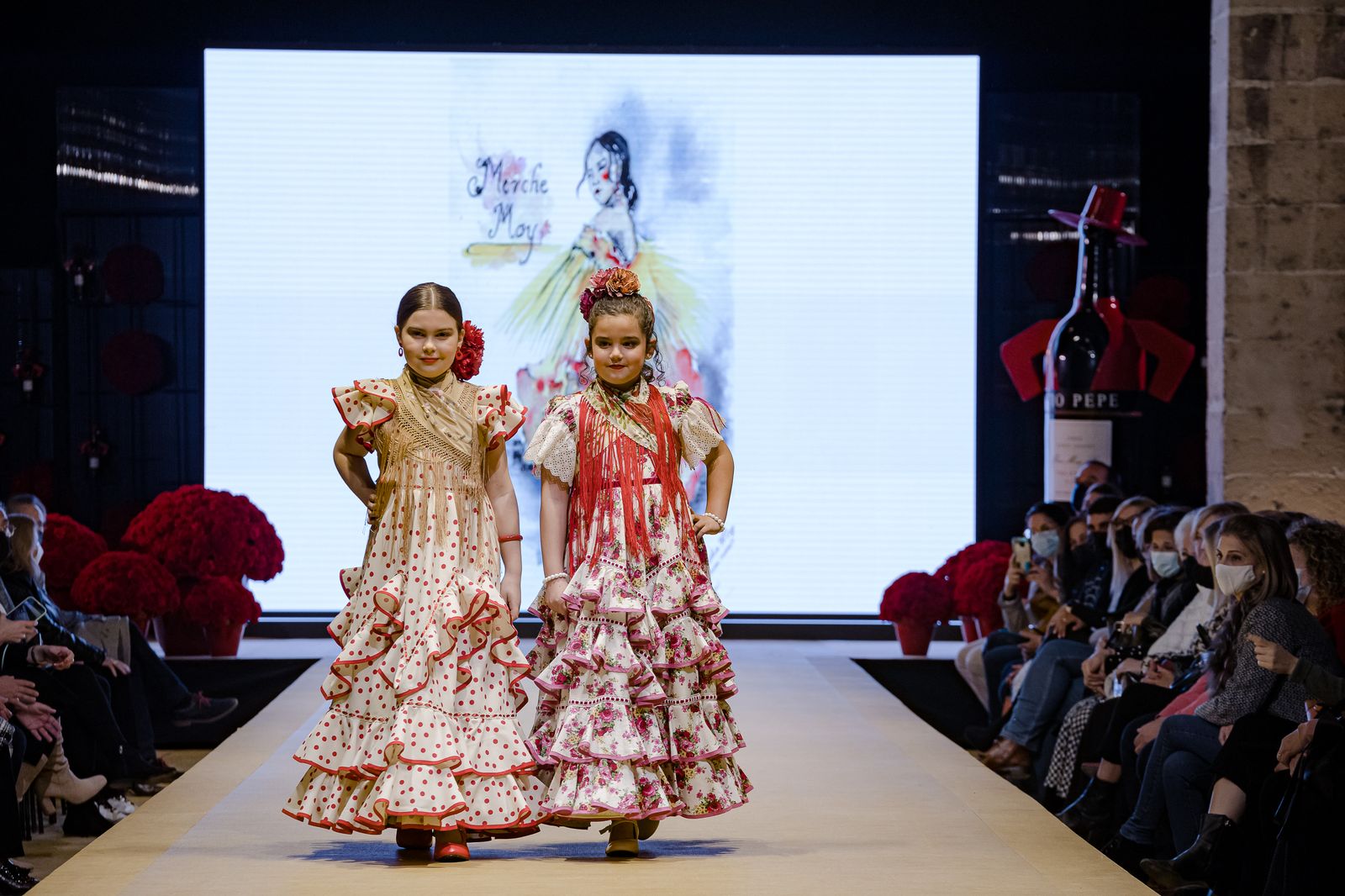 El desfile de Merche Moy en la Pasarela Flamenca de Jerez, todas las fotos