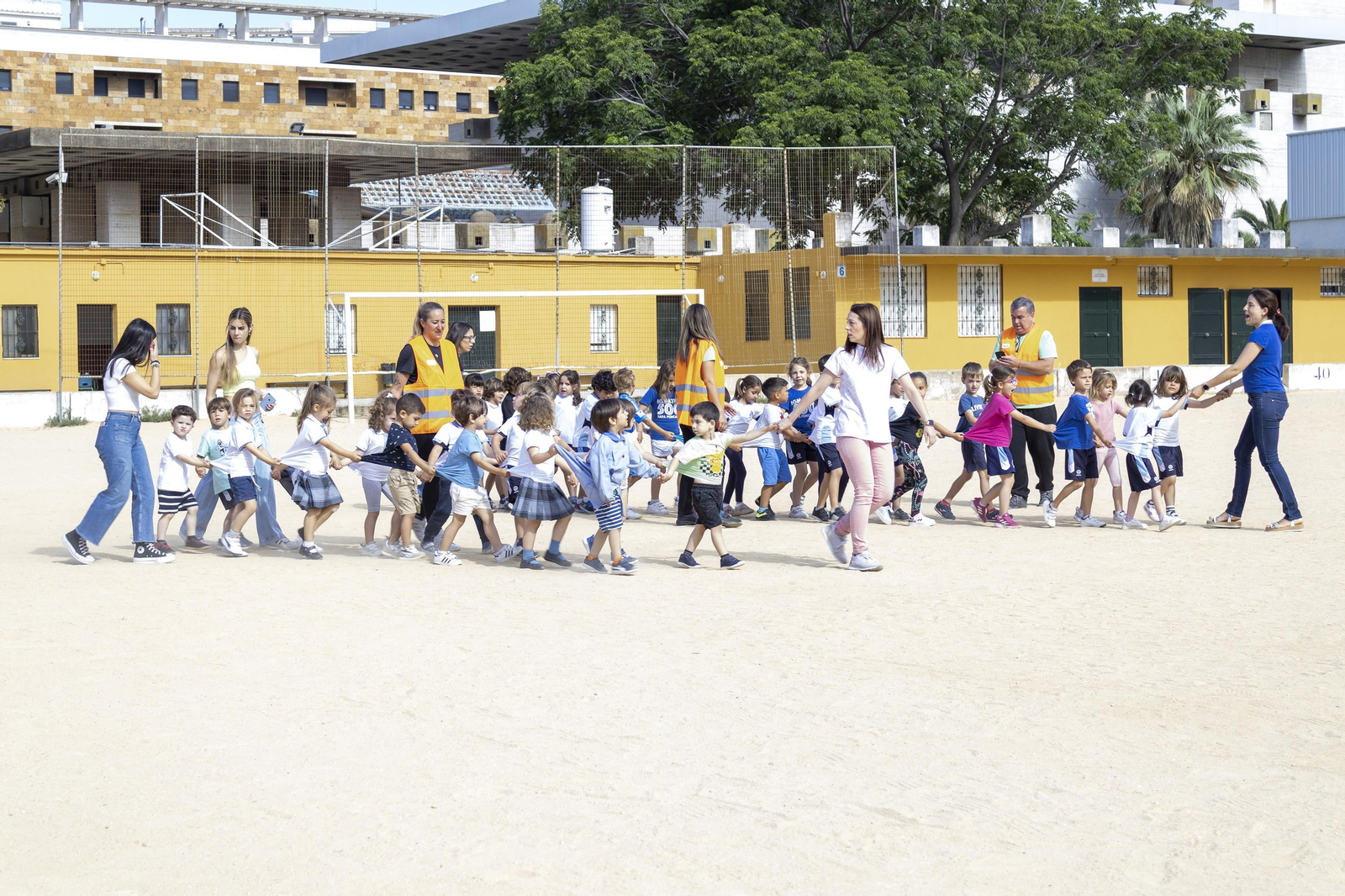 Imágenes Simulacro de Tsunami en el Colegio Funcadia Huelva