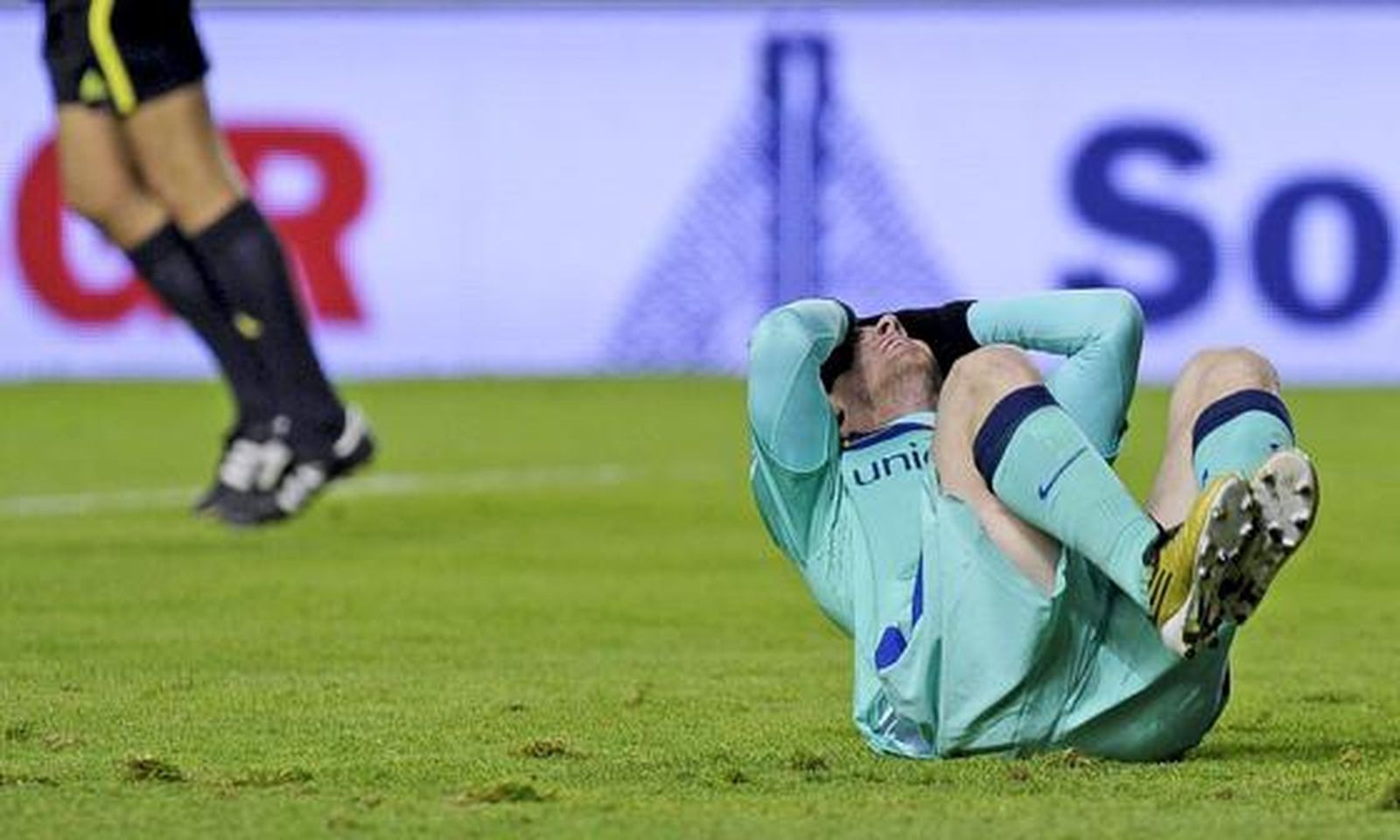 El Barcelona gana con facilidad a Osasuna en Pamplona. / EFE